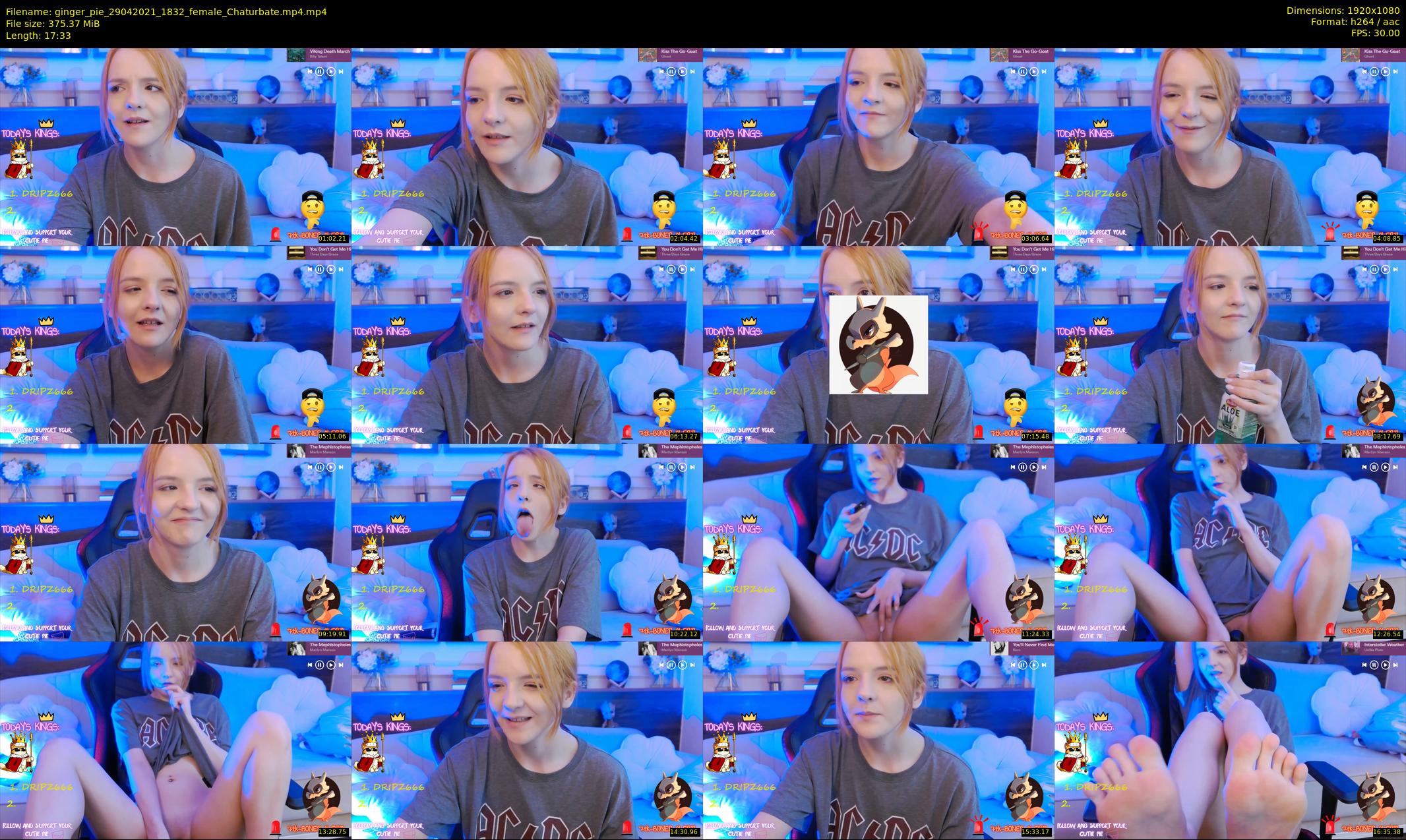 ginger_pie — 18 minute Chaturbate female cam show recording, 1080p, Apr 29, 2021