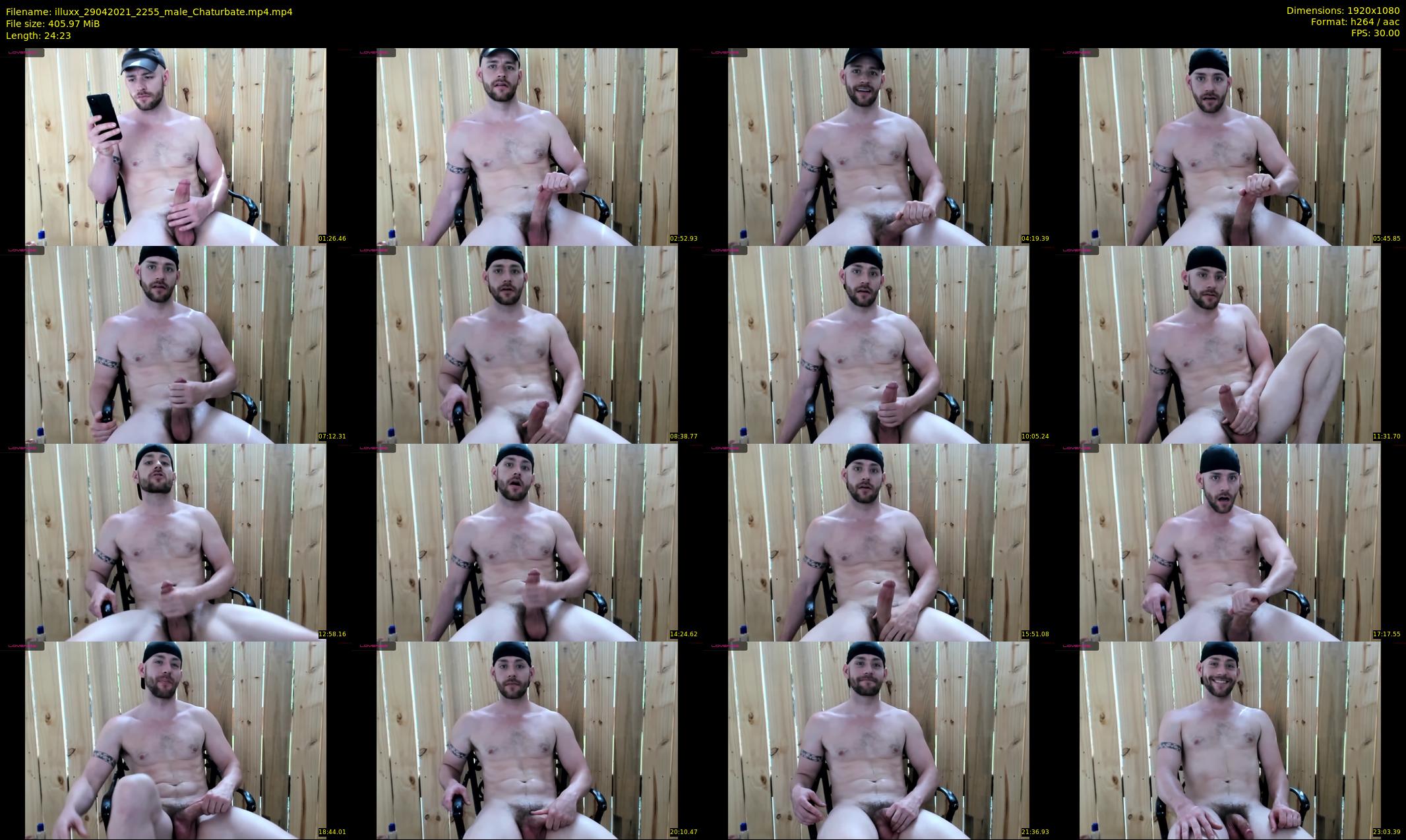 illuxx — 25 minute Chaturbate male cam show recording, 1080p, Apr 29, 2021