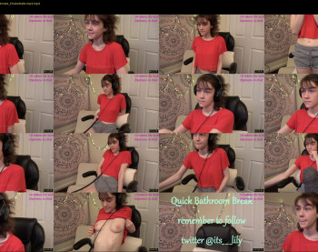 its_lily — 72 minute Chaturbate female cam show recording, 1080p, Apr 30, 2021