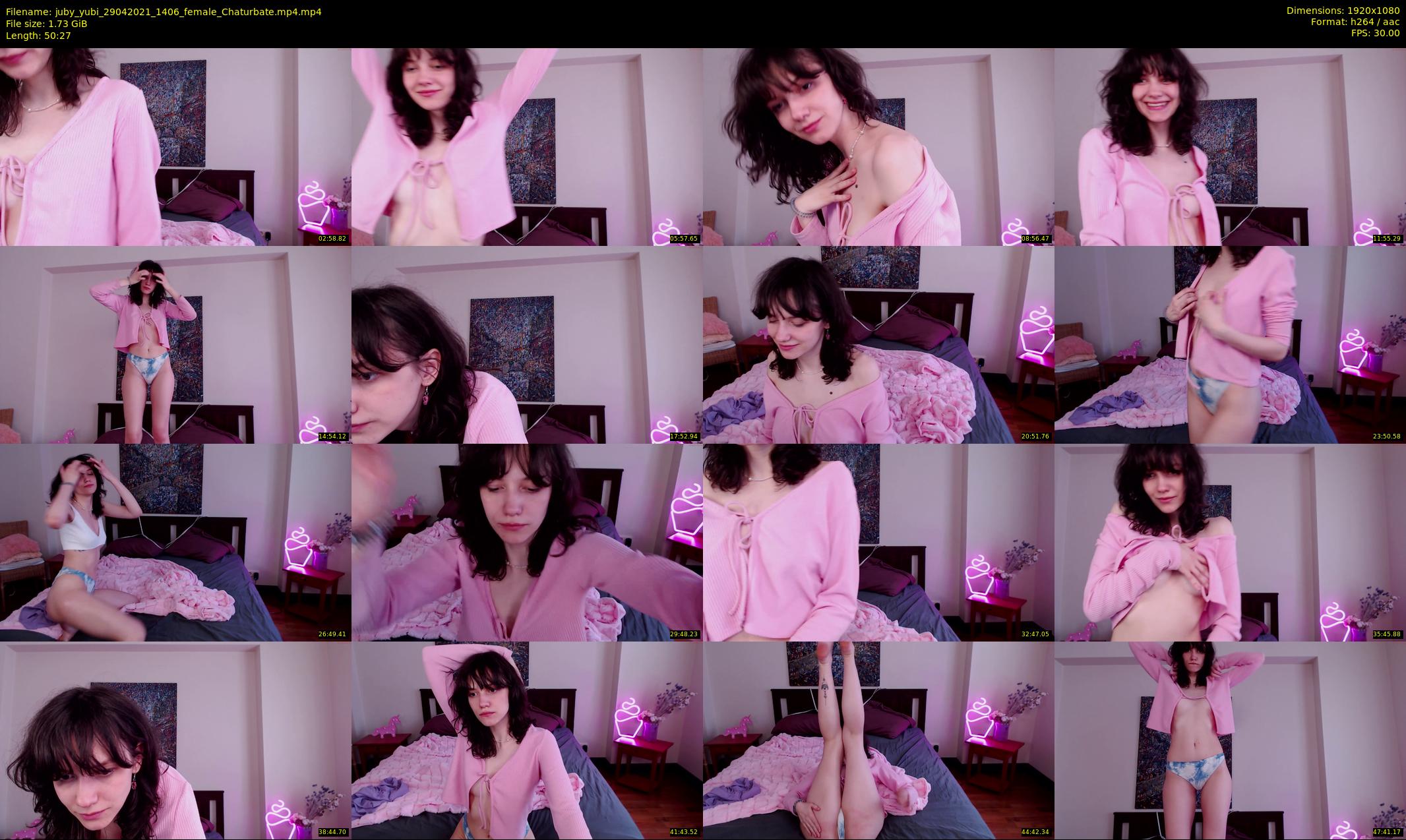 juby_yubi — 51 minute Chaturbate female cam show recording, 1080p, Apr 29, 2021