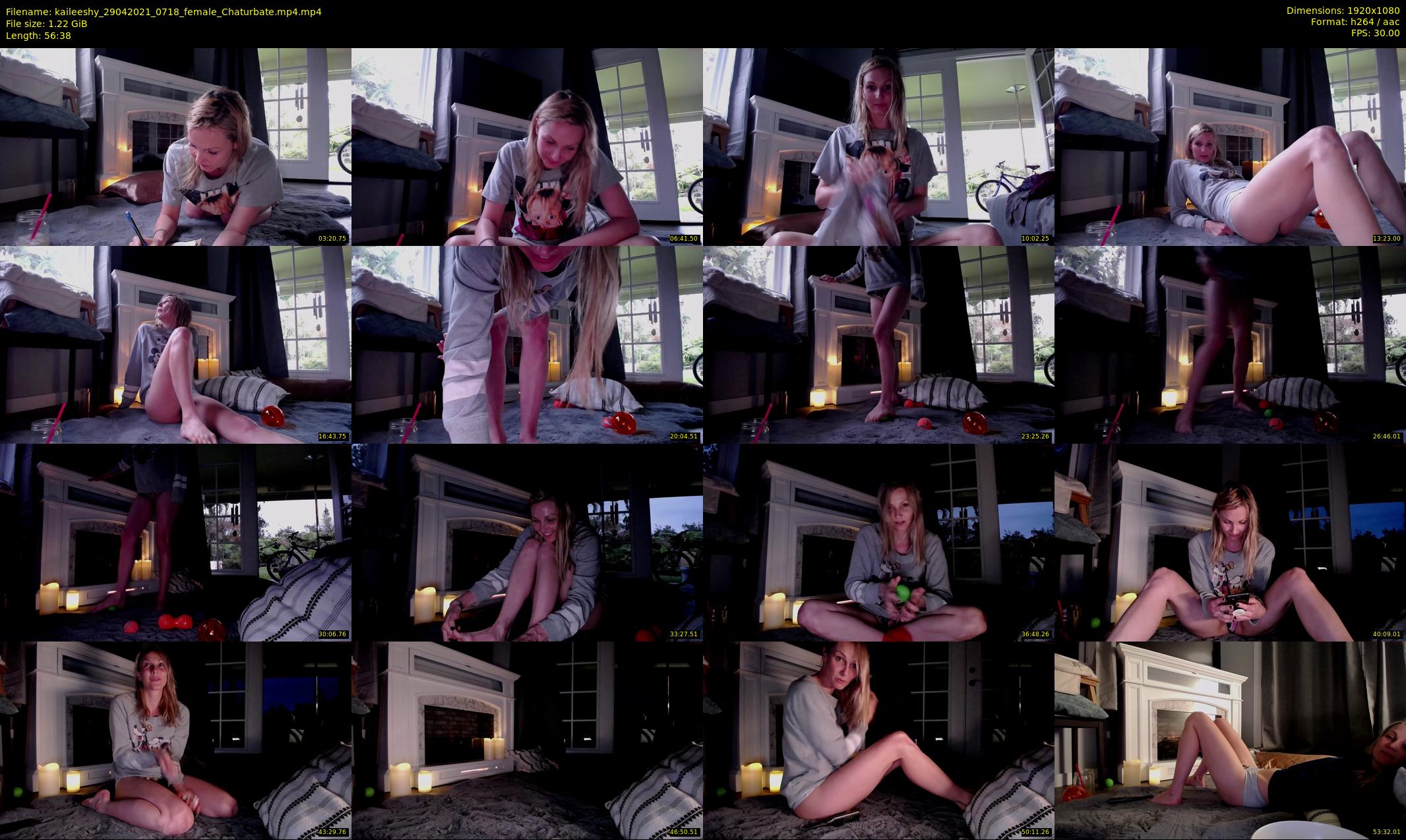 kaileeshy — 57 minute Chaturbate female cam show recording, 1080p, Apr 29, 2021