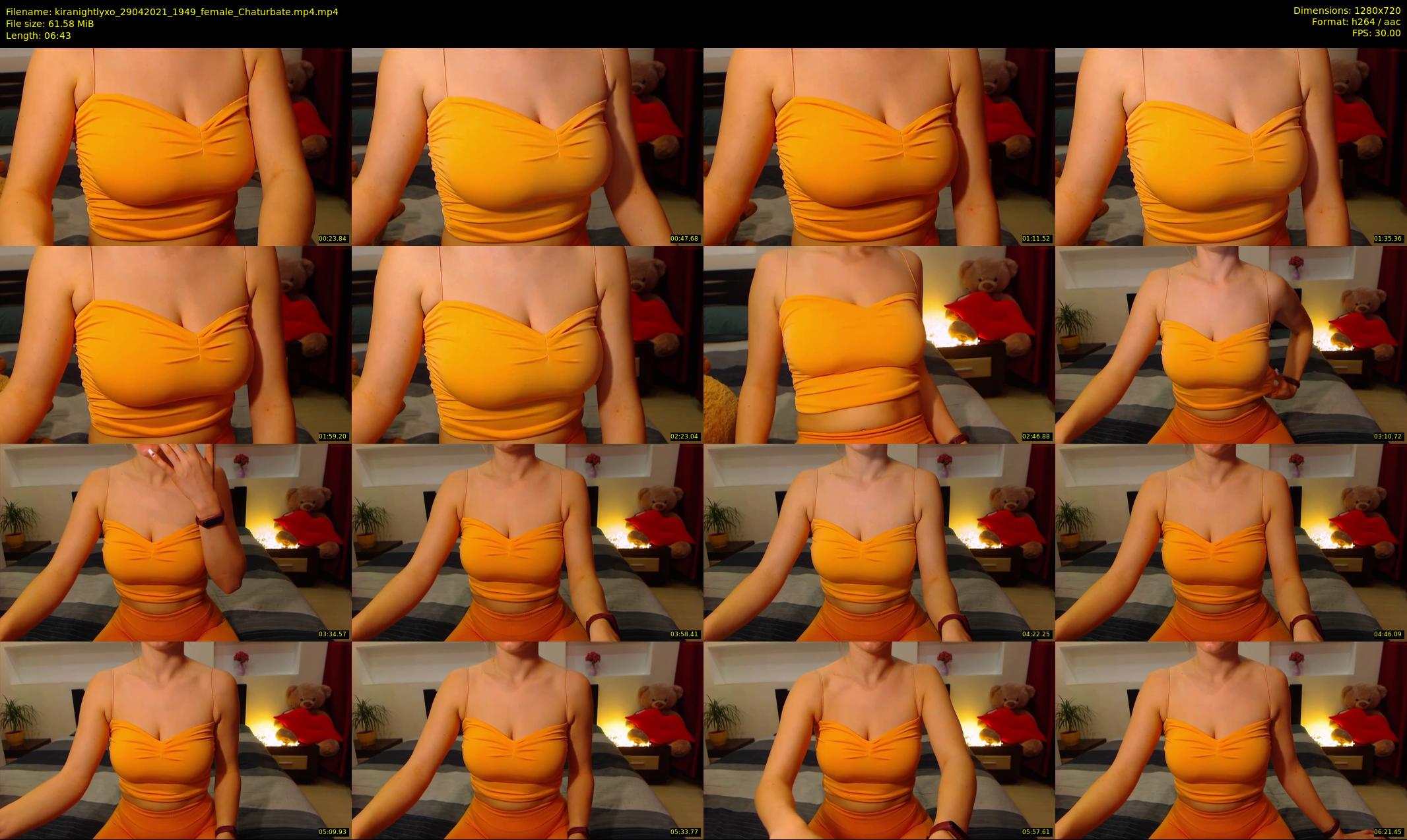 kiranightlyxo — 7 minute Chaturbate female cam show recording, 720p, Apr 29, 2021