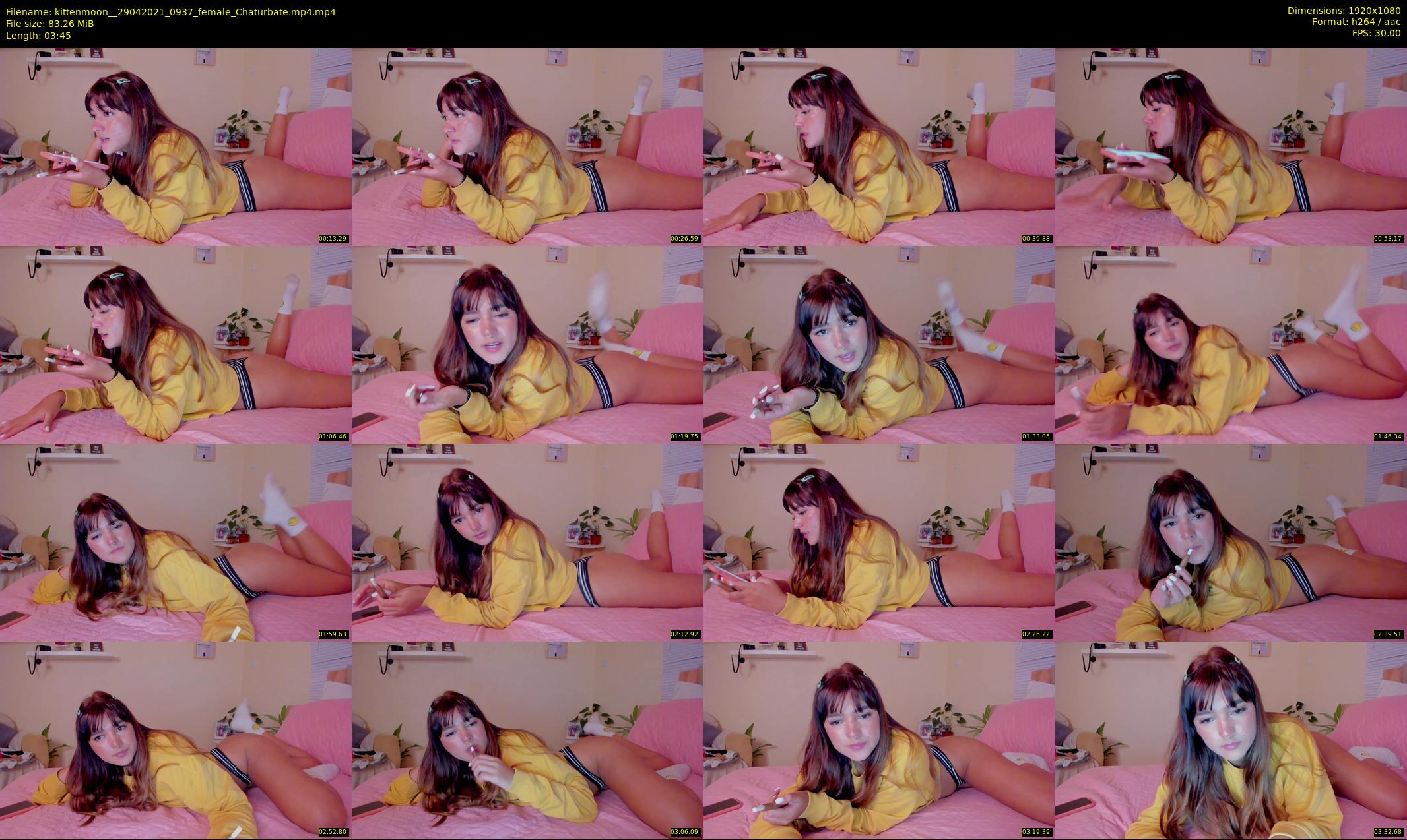 kittenmoon_ — 4 minute Chaturbate female cam show recording, 1080p, Apr 29, 2021