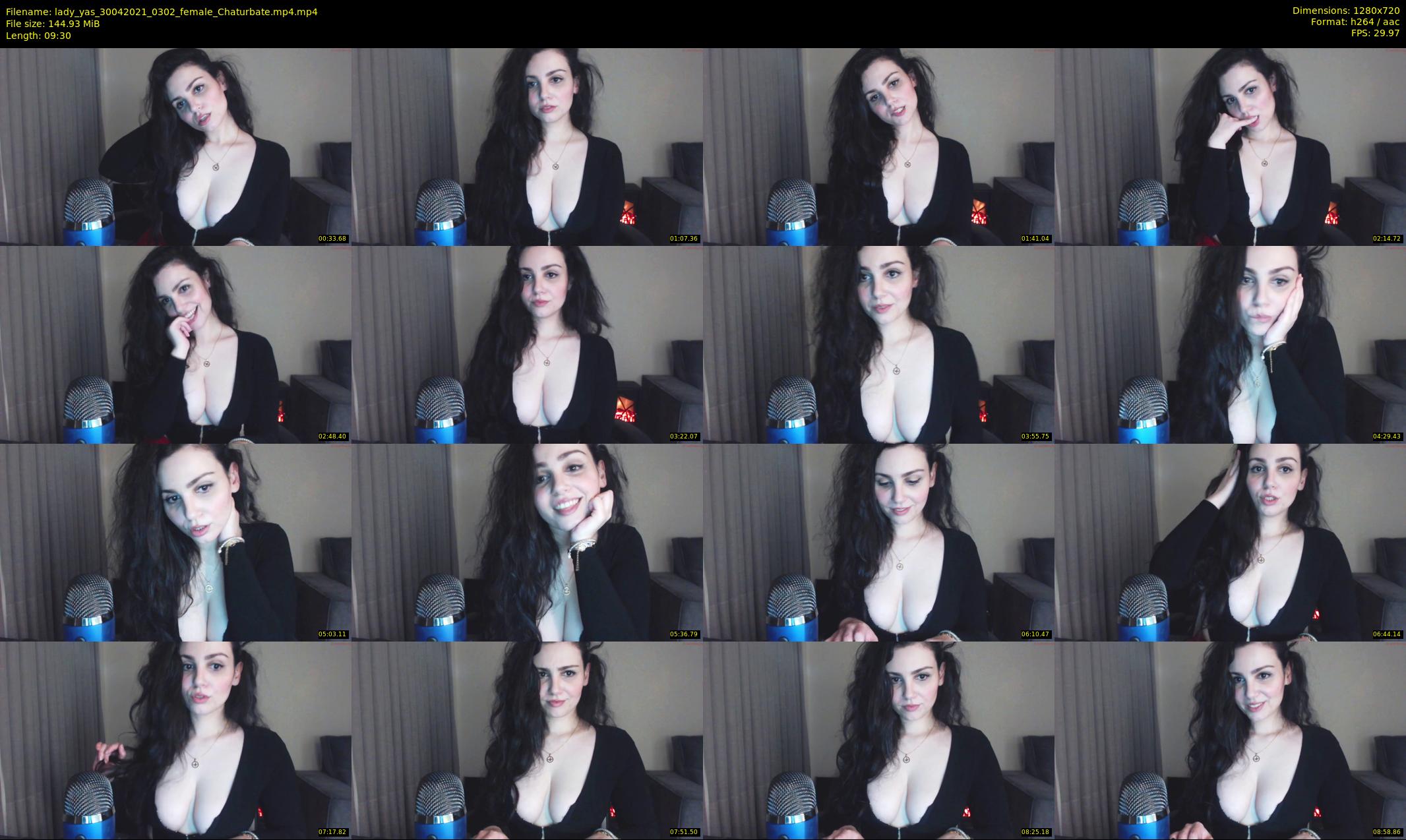lady_yas — 10 minute Chaturbate female cam show recording, 720p, Apr 30, 2021