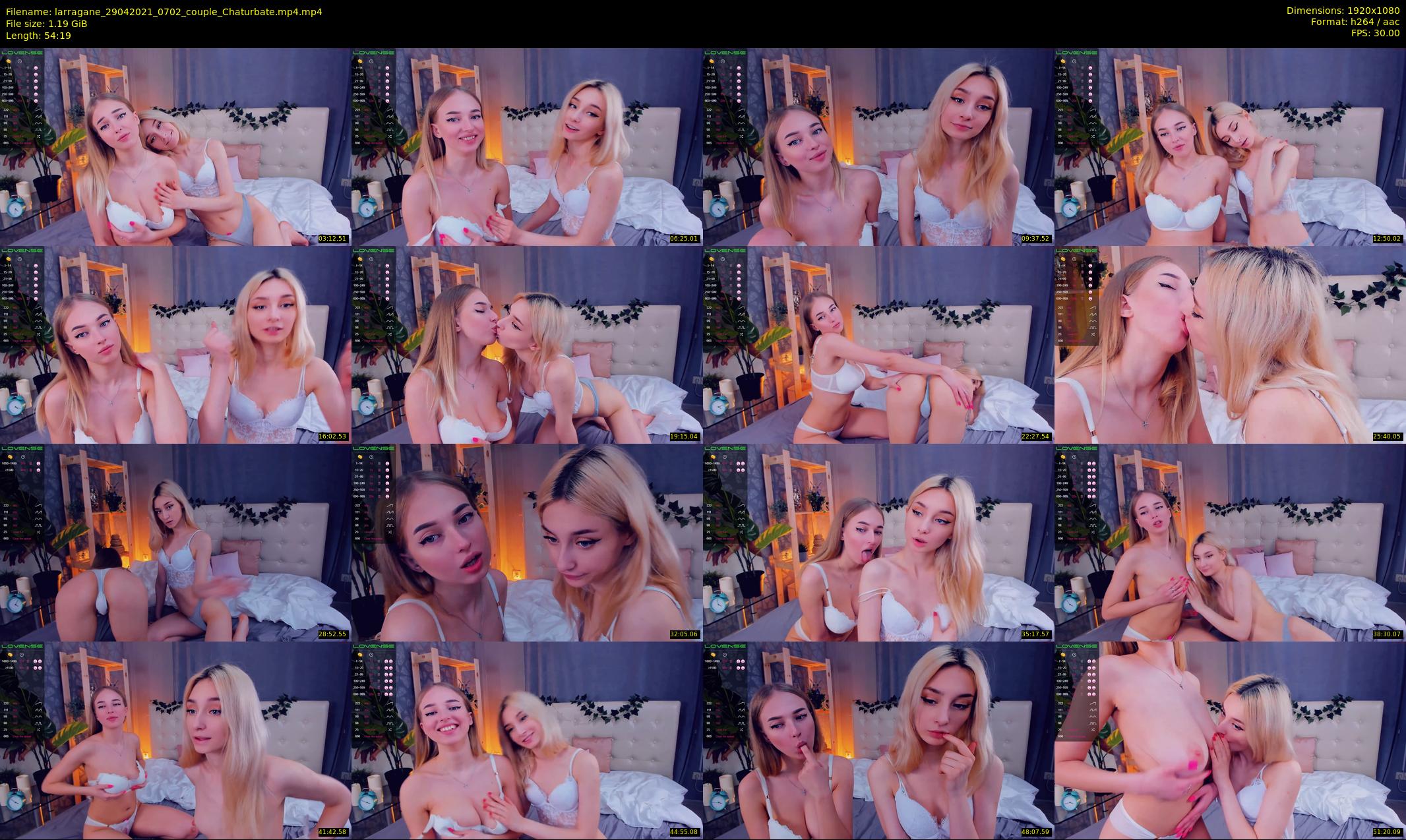 larragane — 55 minute Chaturbate couple cam show recording, 1080p, Apr 29, 2021