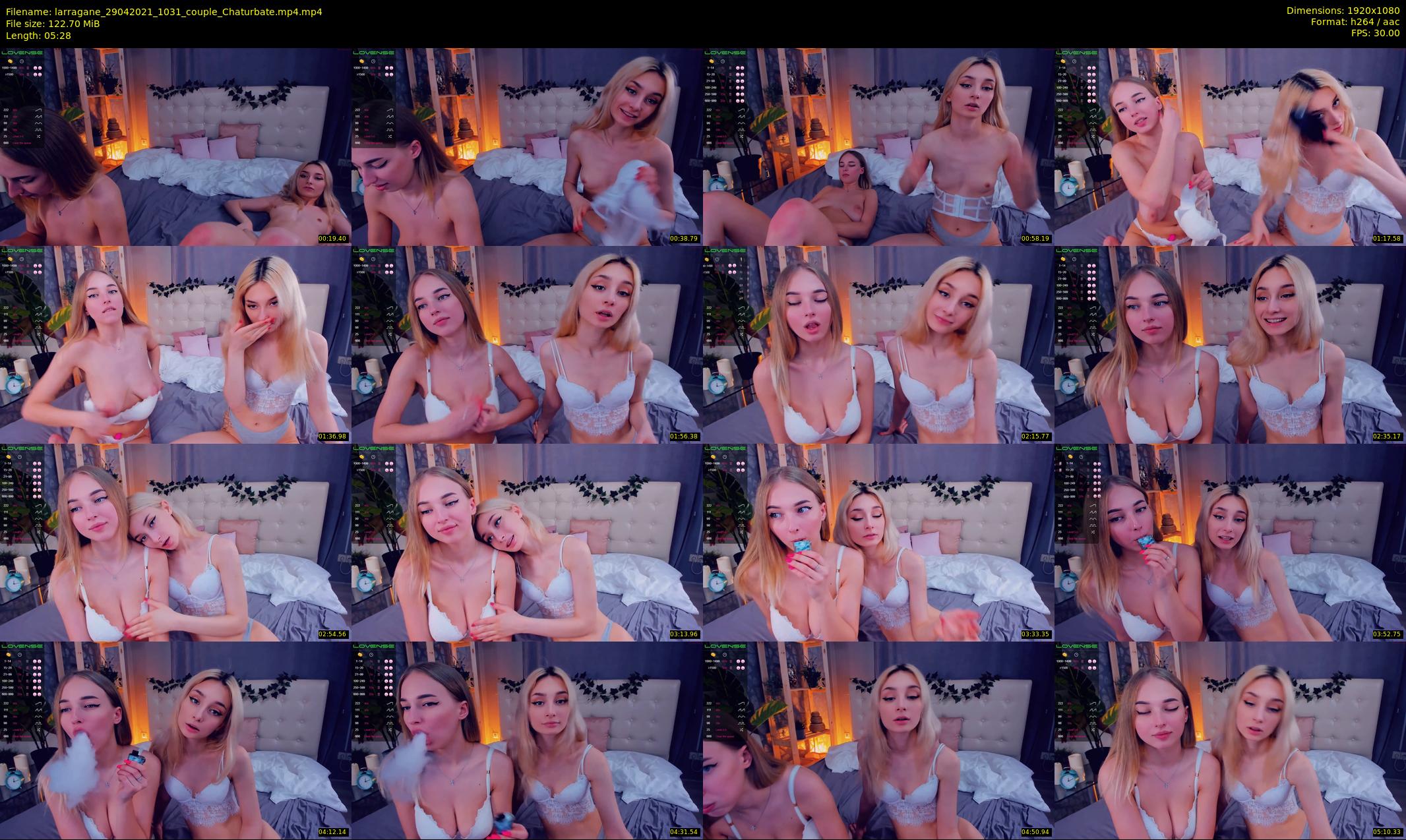 larragane — 6 minute Chaturbate couple cam show recording, 1080p, Apr 29, 2021