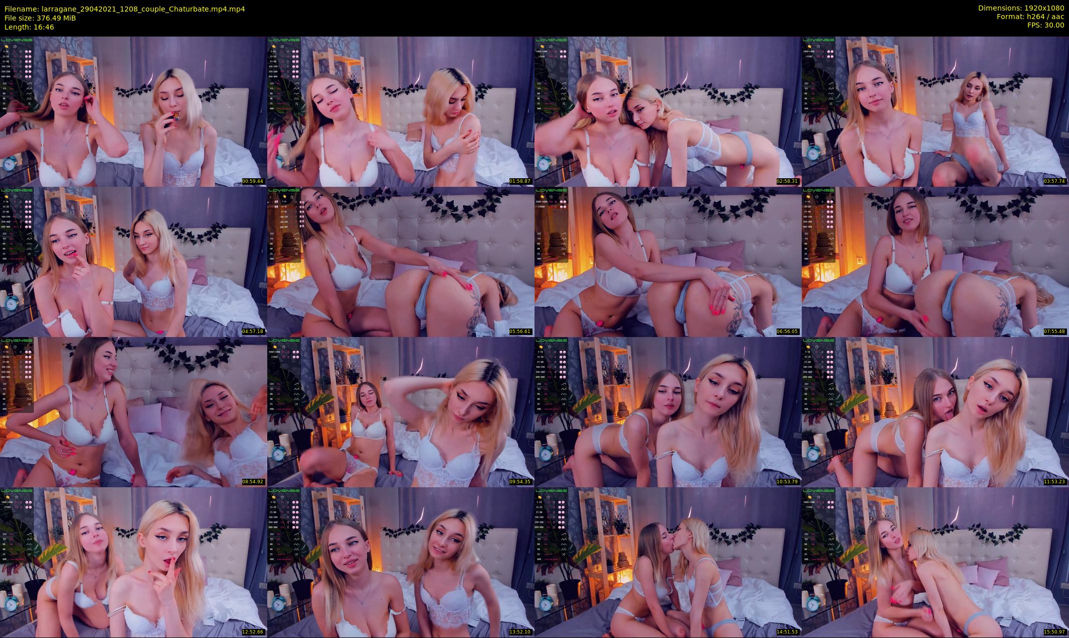 larragane — 17 minute Chaturbate couple cam show recording, 1080p, Apr 29, 2021