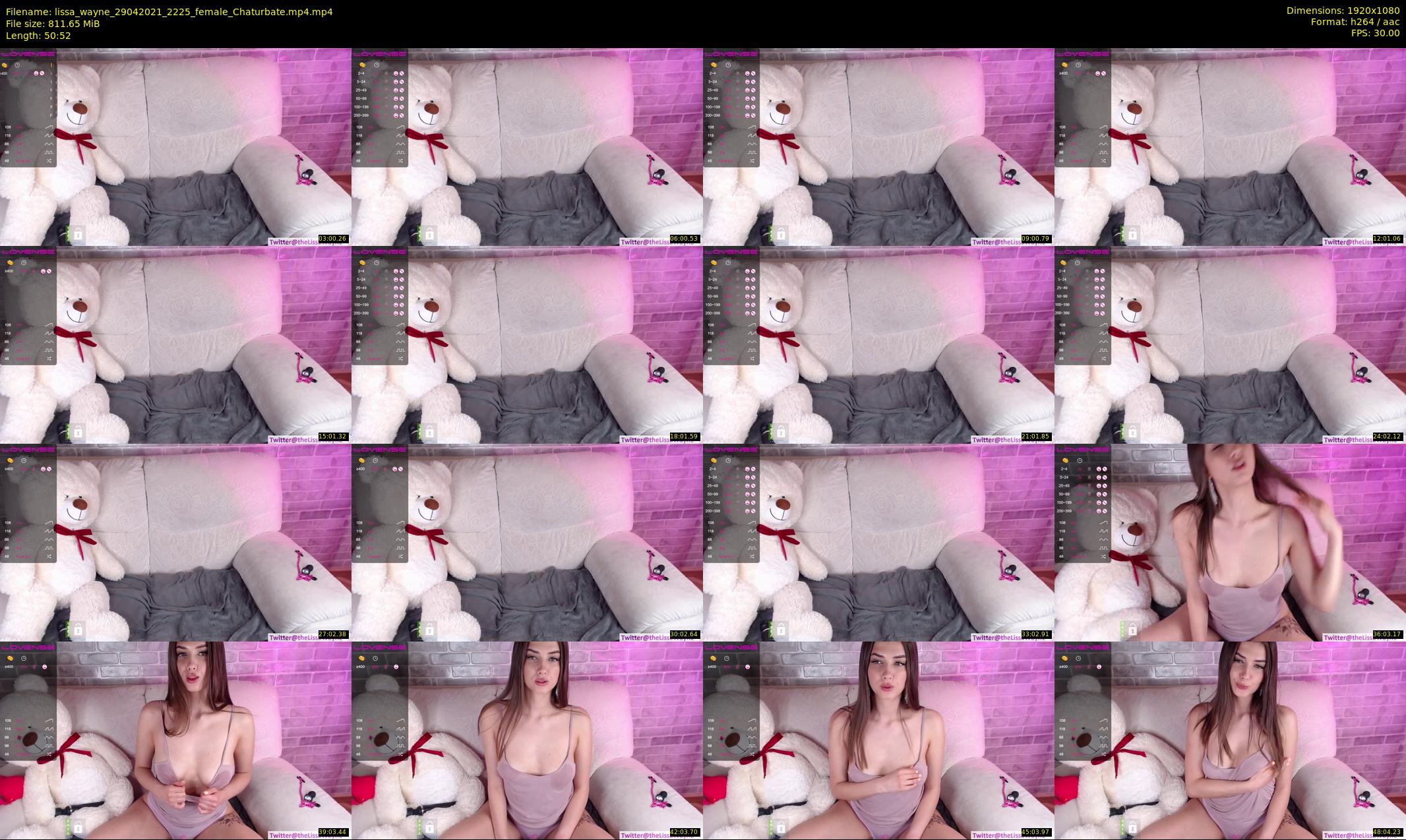 lissa_wayne — 51 minute Chaturbate female cam show recording, 1080p, Apr 29, 2021