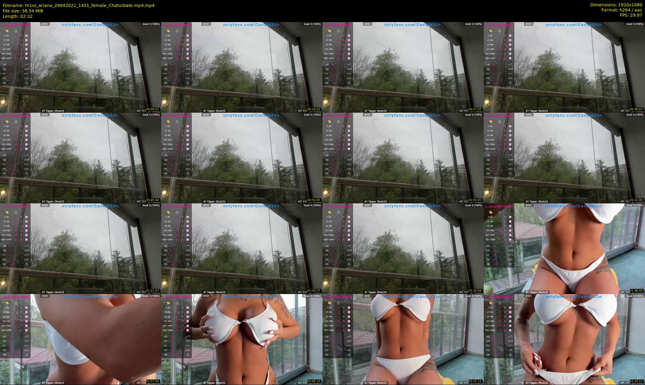 m1ss_ariana — 3 minute Chaturbate female cam show recording, 1080p, Apr 29, 2021