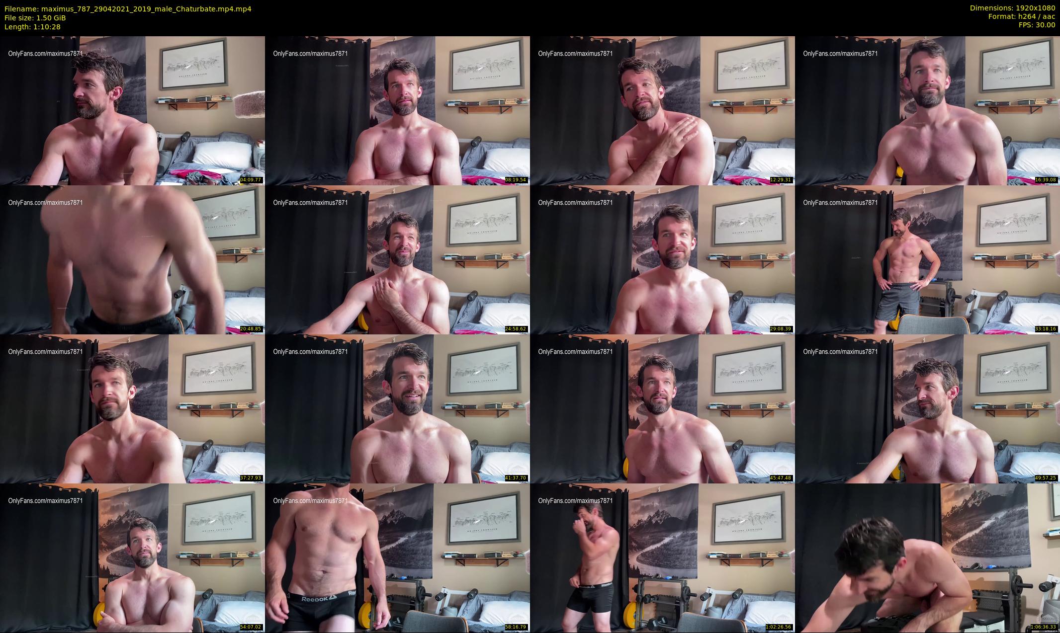 maximus_787 — 71 minute Chaturbate male cam show recording, 1080p, Apr 29, 2021
