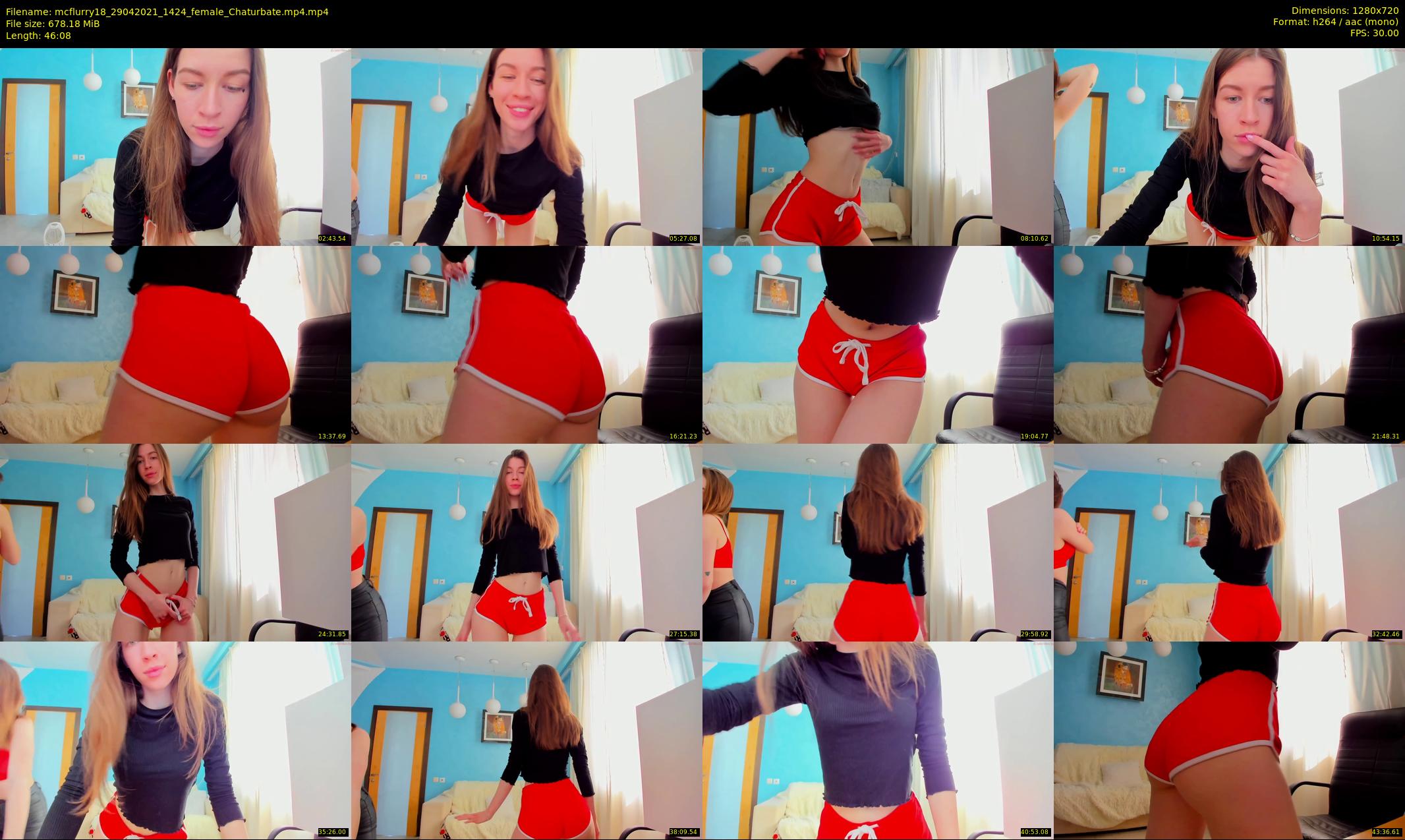 mcflurry18 — 47 minute Chaturbate female cam show recording, 720p, Apr 29, 2021