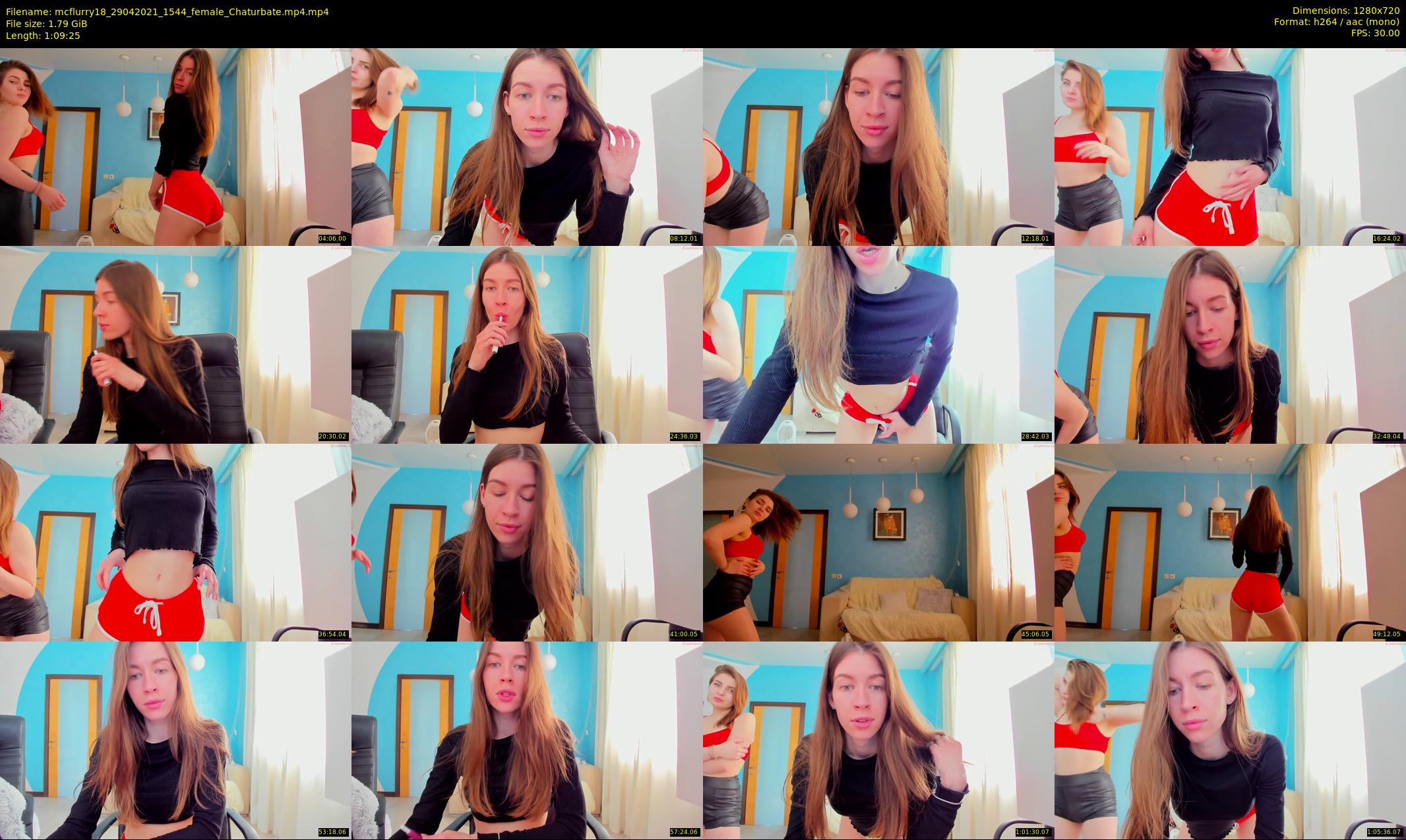 mcflurry18 — 70 minute Chaturbate female cam show recording, 720p, Apr 29, 2021