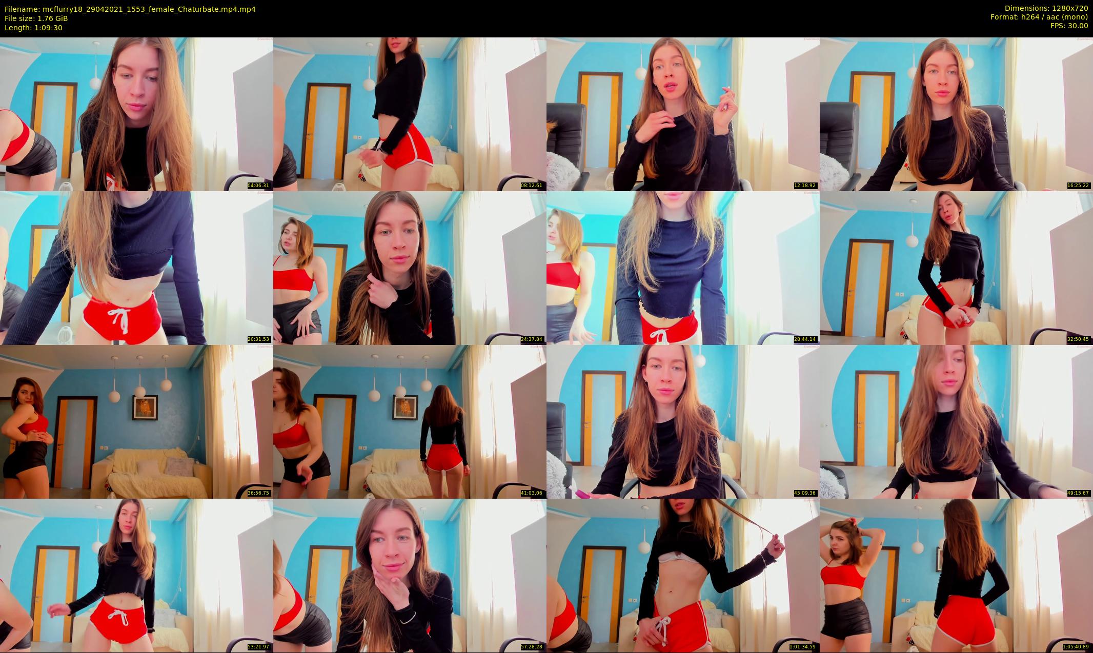 mcflurry18 — 70 minute Chaturbate female cam show recording, 720p, Apr 29, 2021