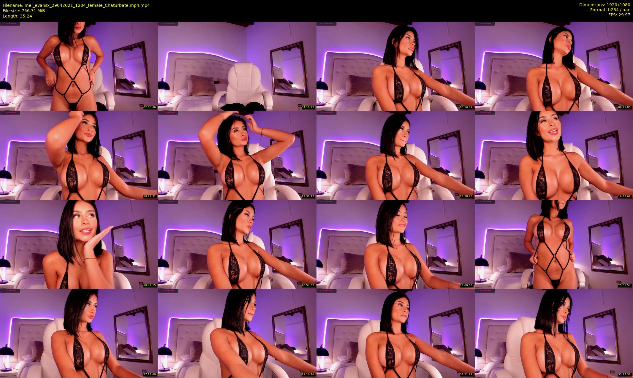 mel_evansx — 36 minute Chaturbate female cam show recording, 1080p, Apr 29, 2021
