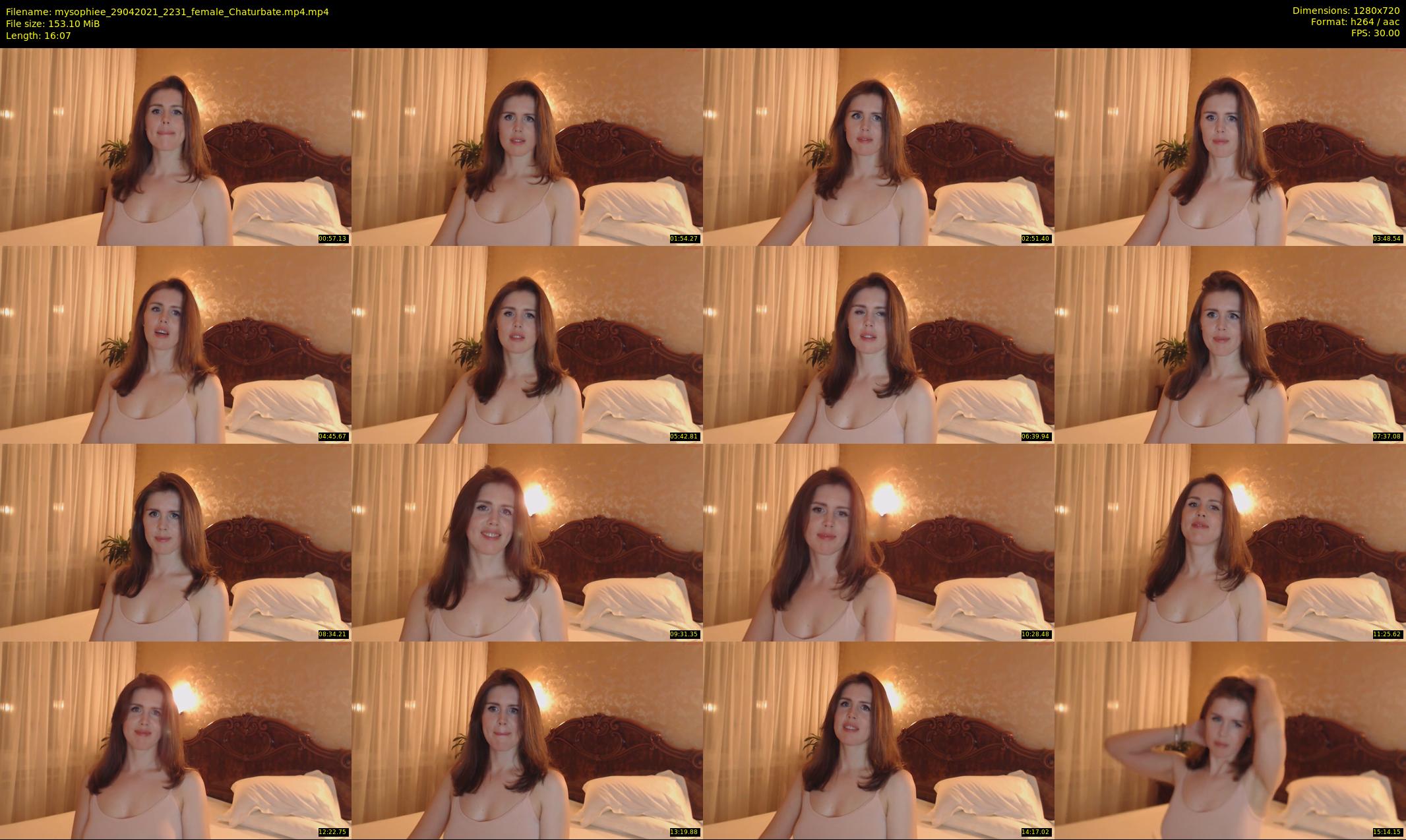 mysophiee — 17 minute Chaturbate female cam show recording, 720p, Apr 29, 2021