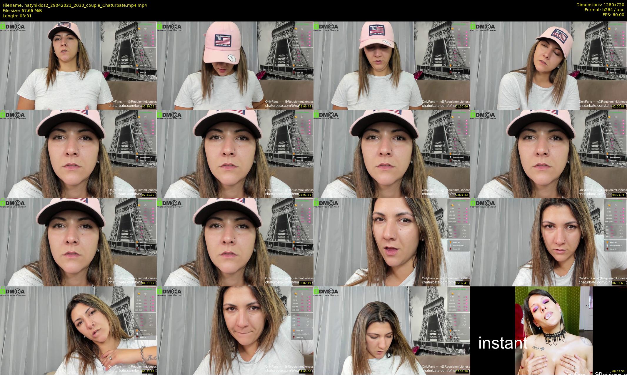 natyniklos2 — 9 minute Chaturbate couple cam show recording, 720p, Apr 29, 2021