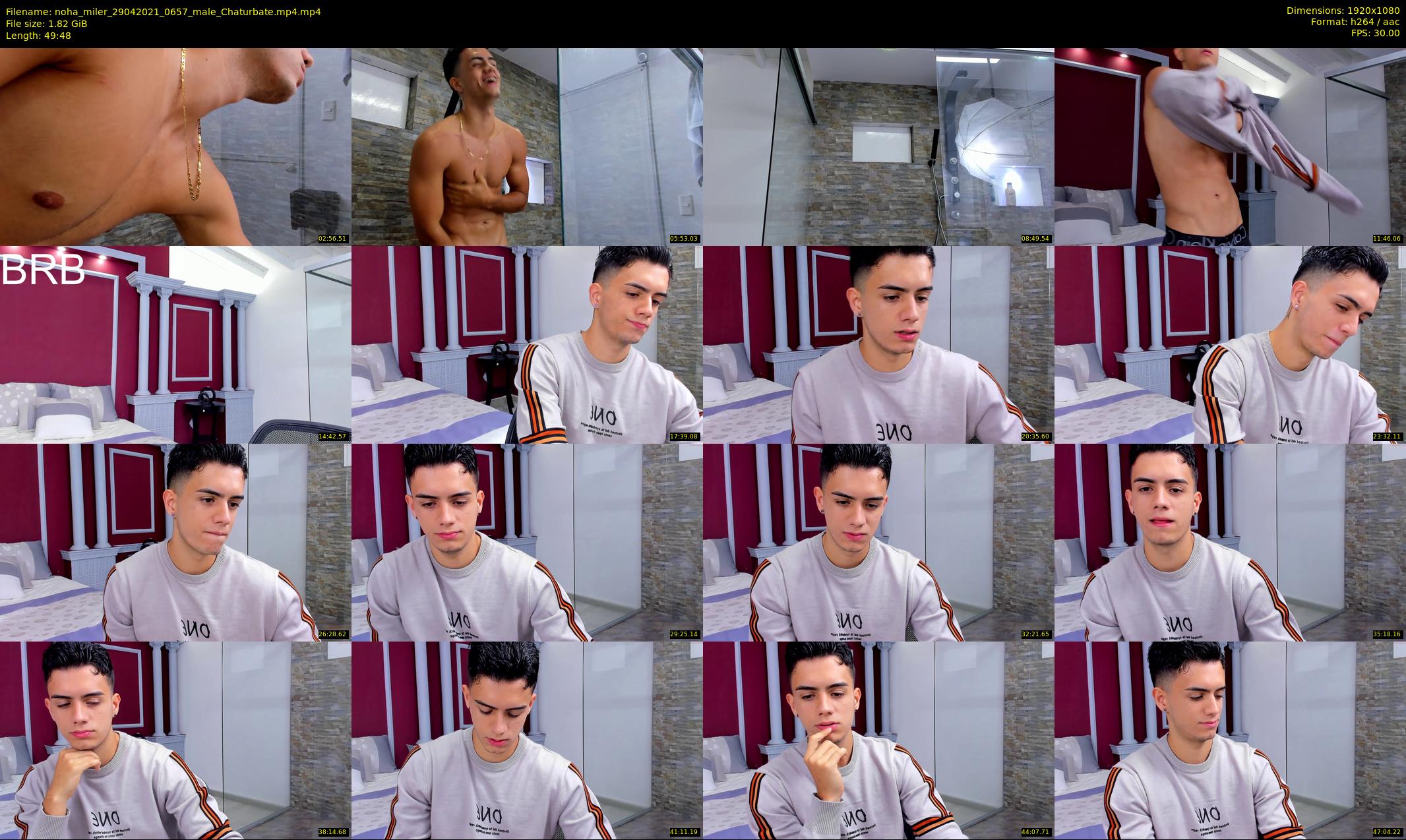 noha_miler — 50 minute Chaturbate male cam show recording, 1080p, Apr 29, 2021