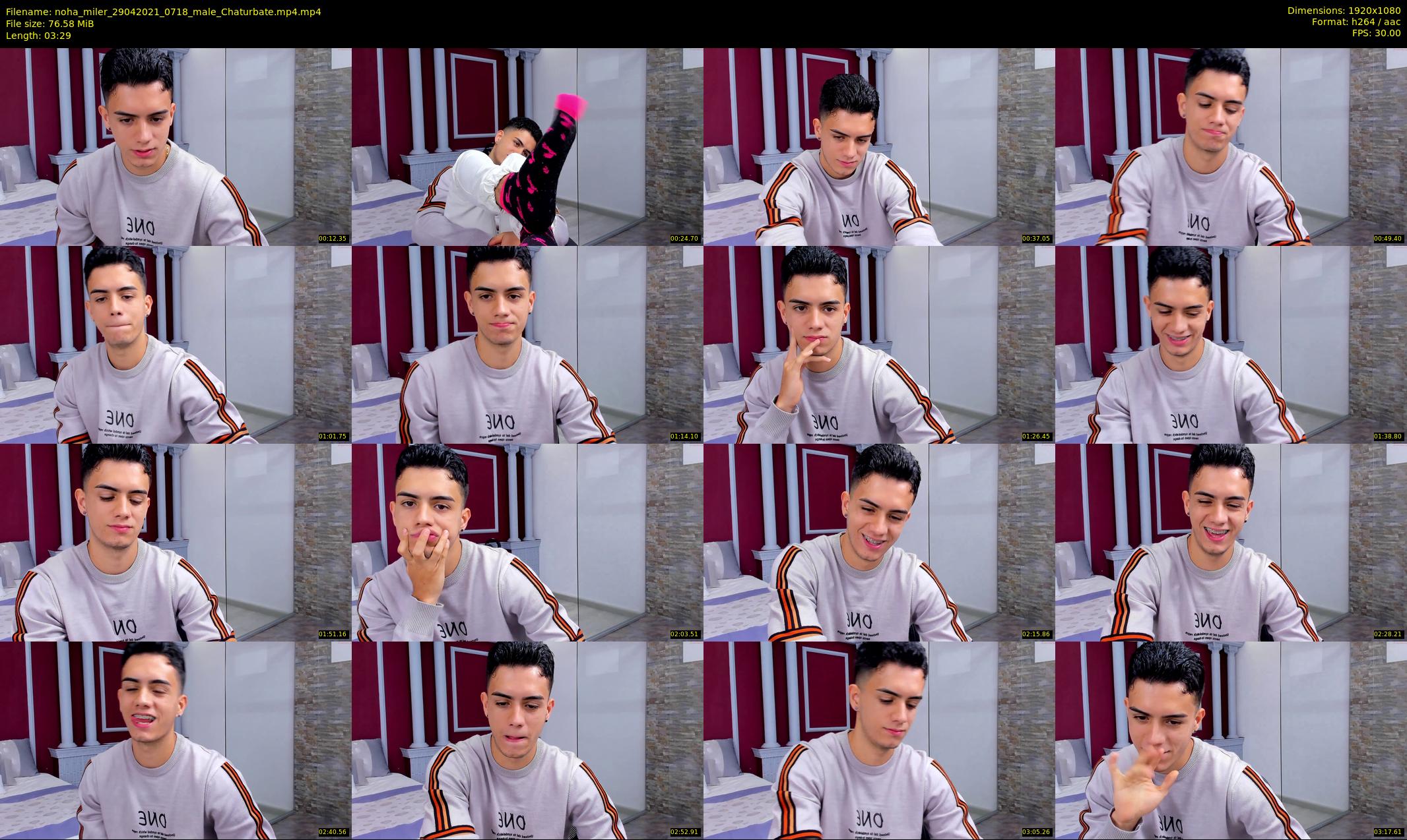 noha_miler — 4 minute Chaturbate male cam show recording, 1080p, Apr 29, 2021