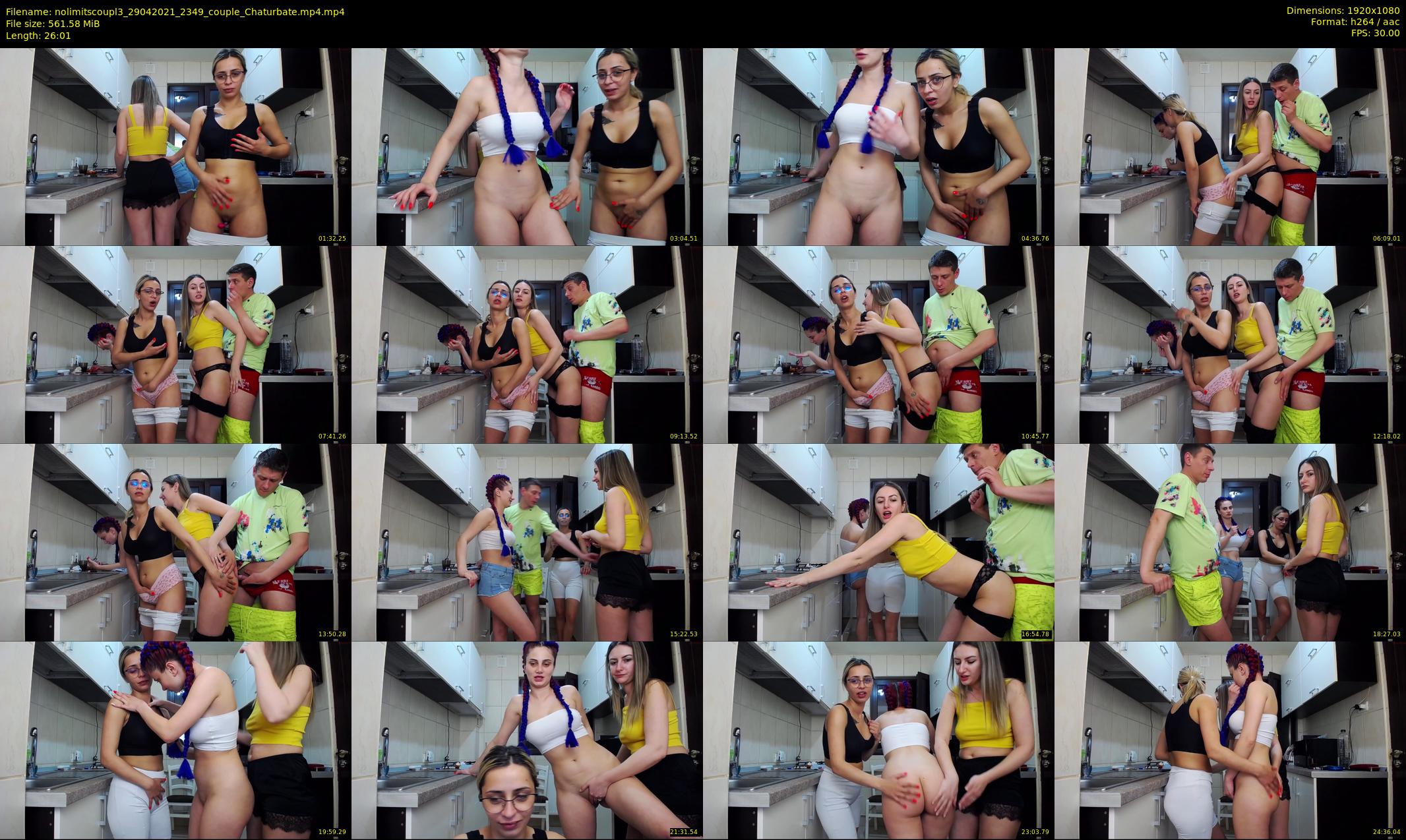 nolimitscoupl3 — 27 minute Chaturbate couple cam show recording, 1080p, Apr 29, 2021