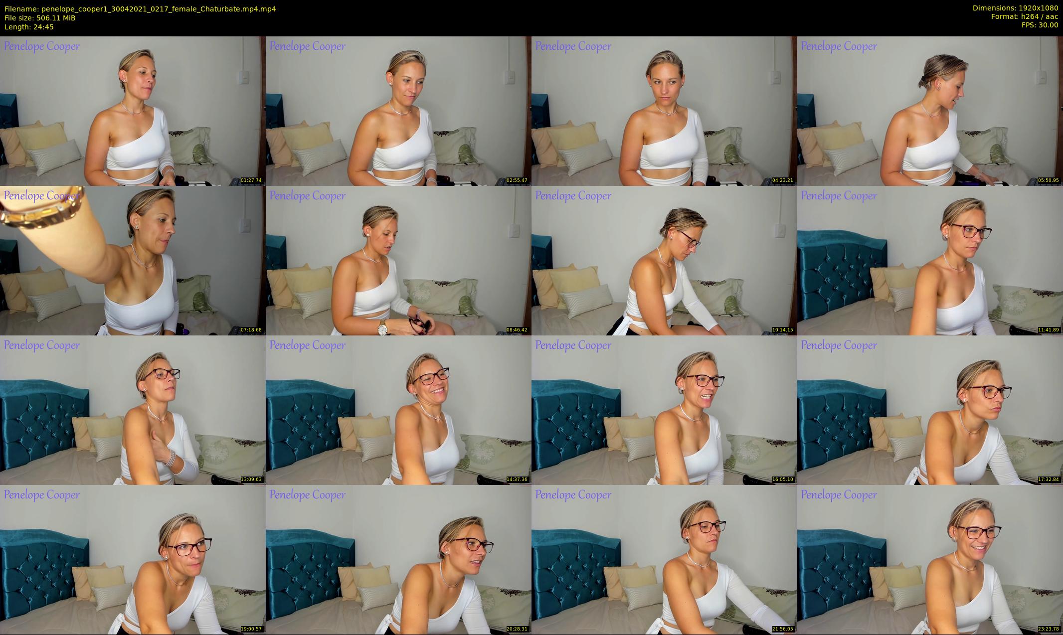 penelope_cooper1 — 25 minute Chaturbate female cam show recording, 1080p, Apr 30, 2021