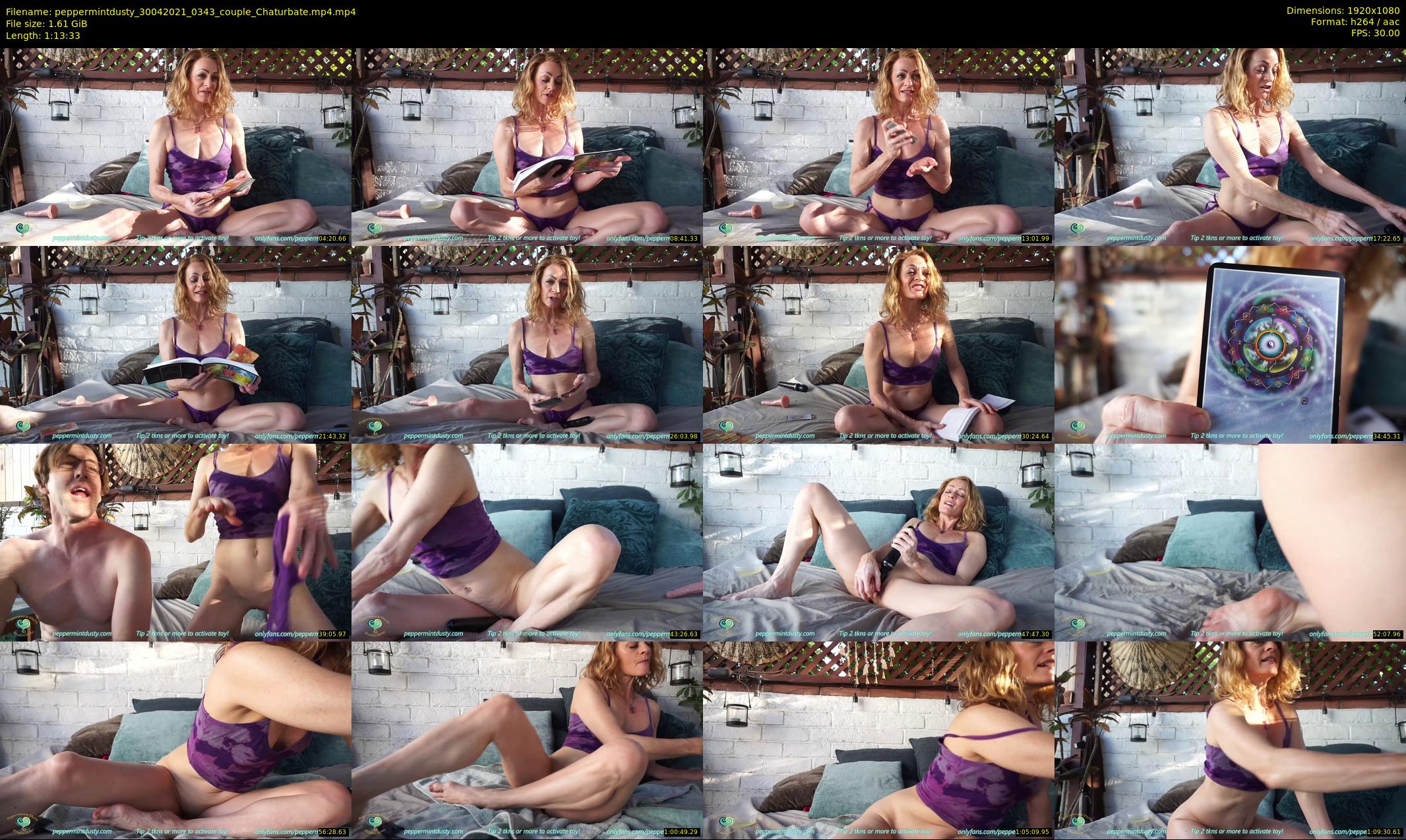 peppermintdusty — 74 minute Chaturbate couple cam show recording, 1080p, Apr 30, 2021