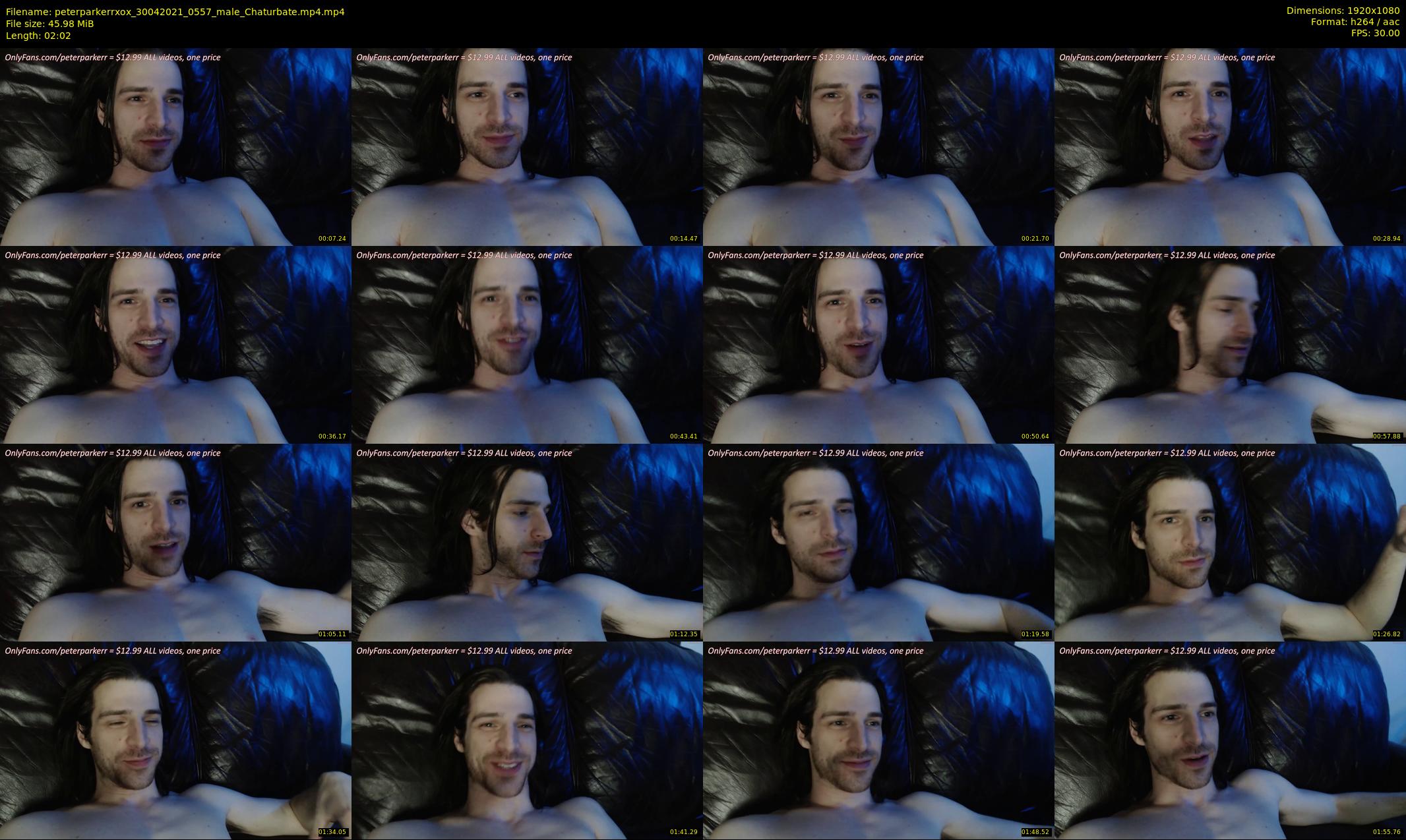 peterparkerrxox — 3 minute Chaturbate male cam show recording, 1080p, Apr 30, 2021