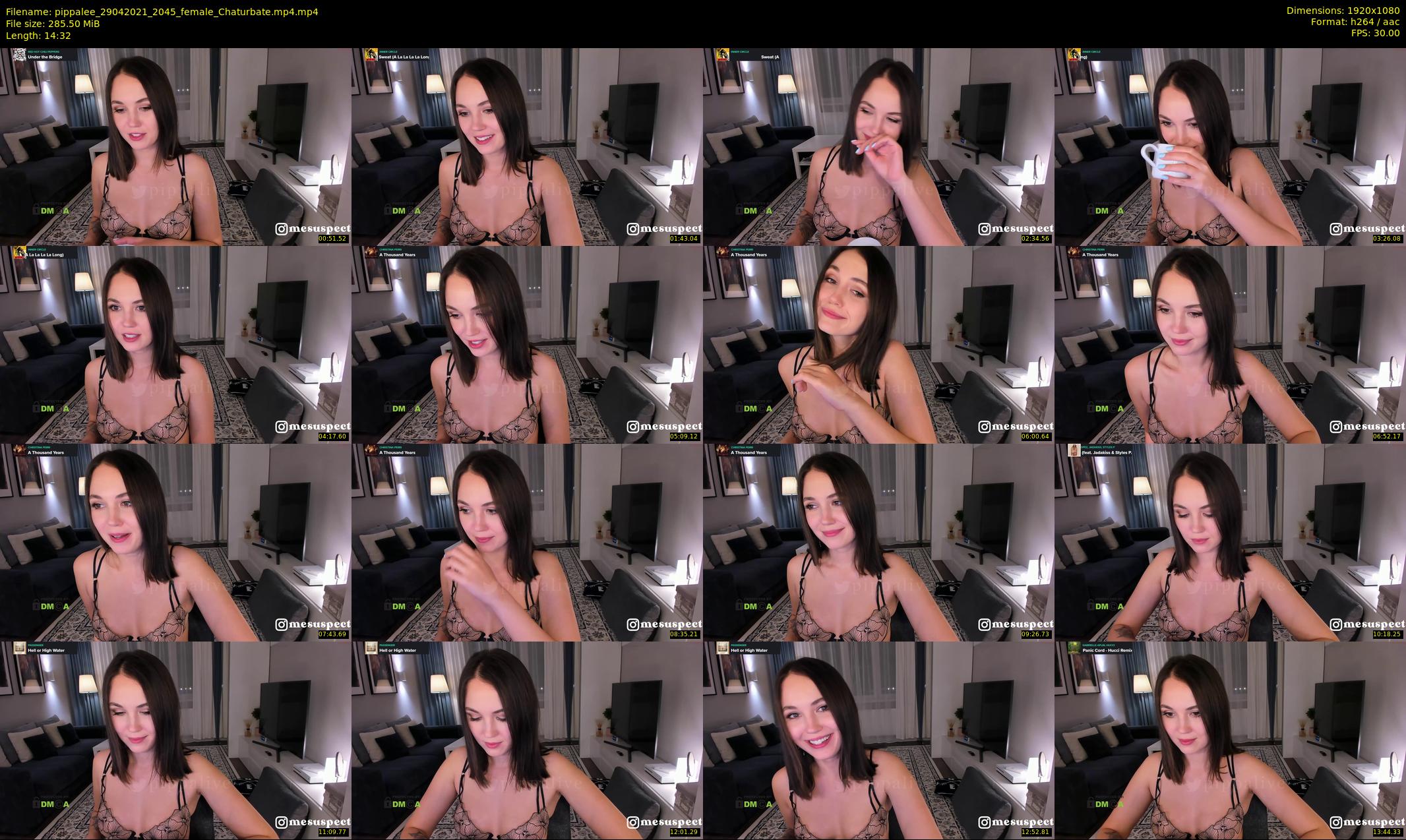 pippalee — 15 minute Chaturbate female cam show recording, 1080p, Apr 29, 2021
