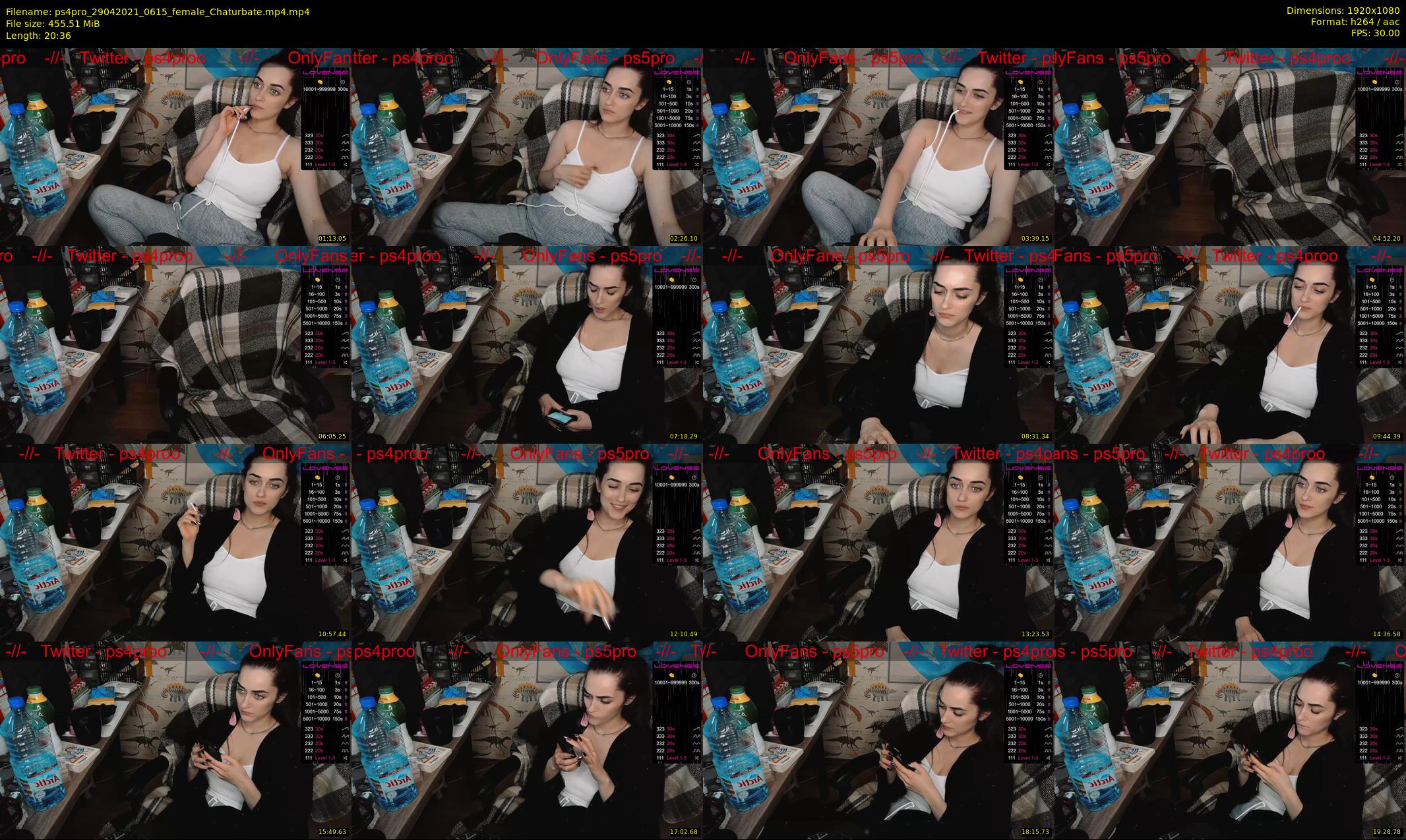ps4pro — 21 minute Chaturbate female cam show recording, 1080p, Apr 29, 2021