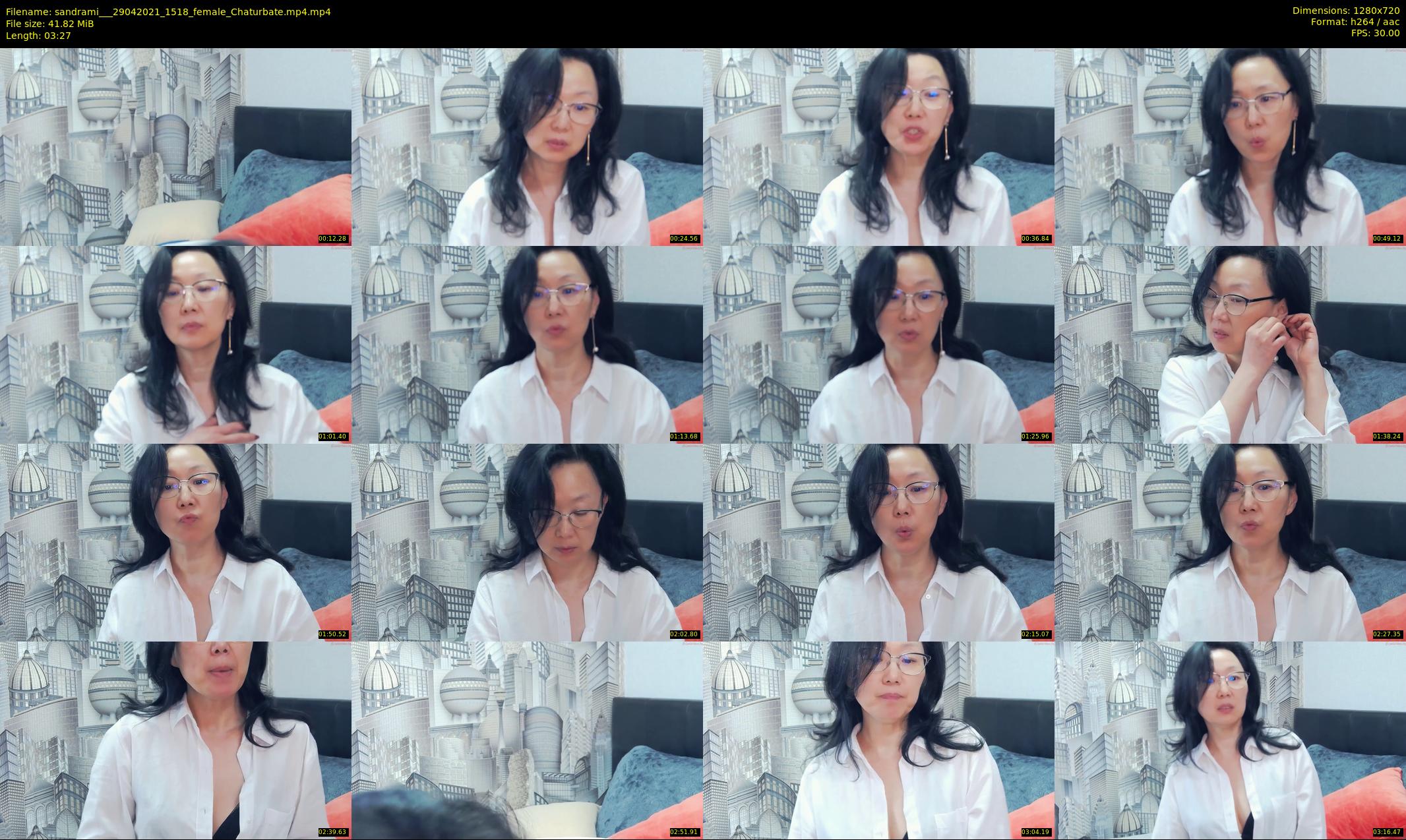 sandrami__ — 4 minute Chaturbate female cam show recording, 720p, Apr 29, 2021