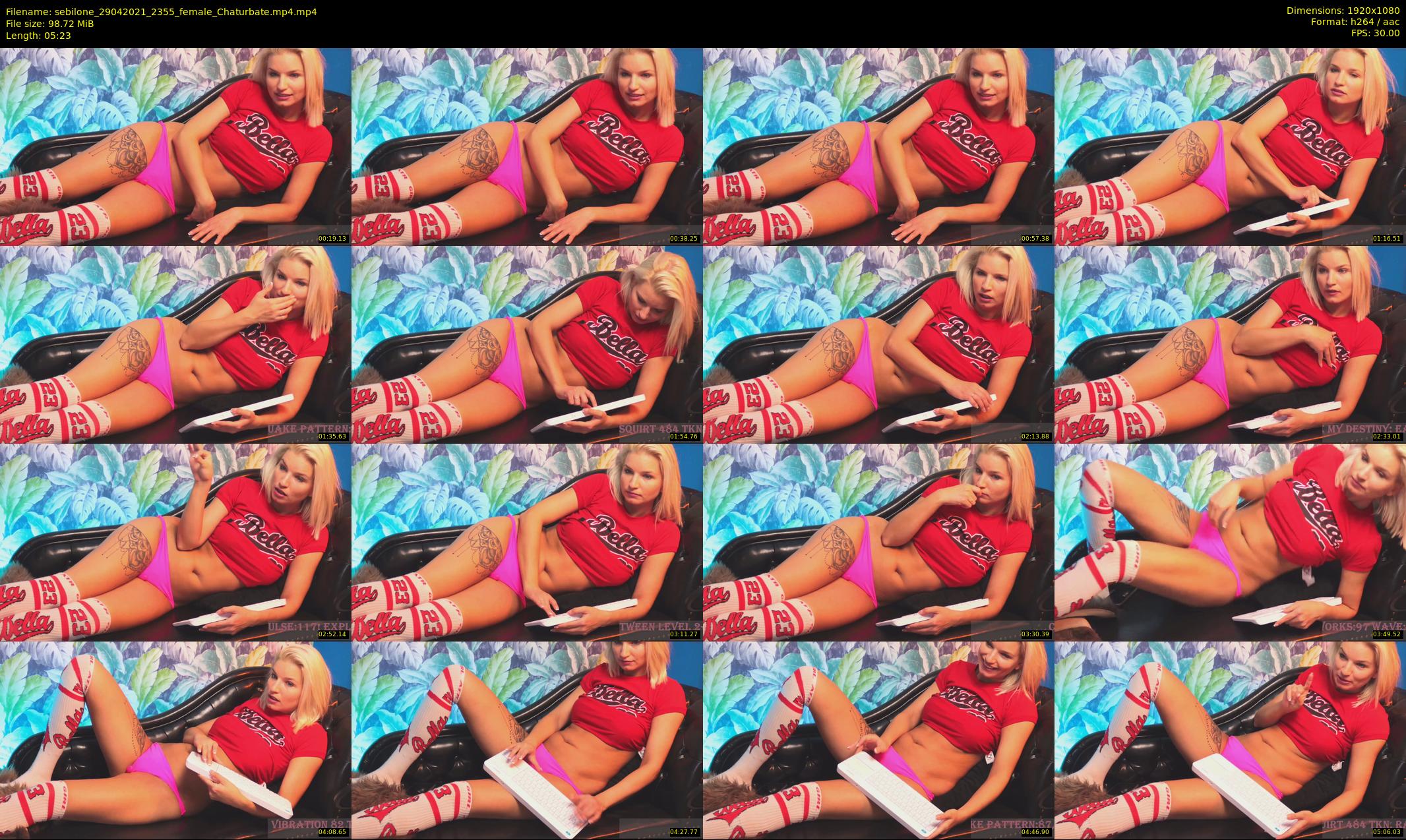 sebilone — 6 minute Chaturbate couple cam show recording, 1080p, Apr 29, 2021