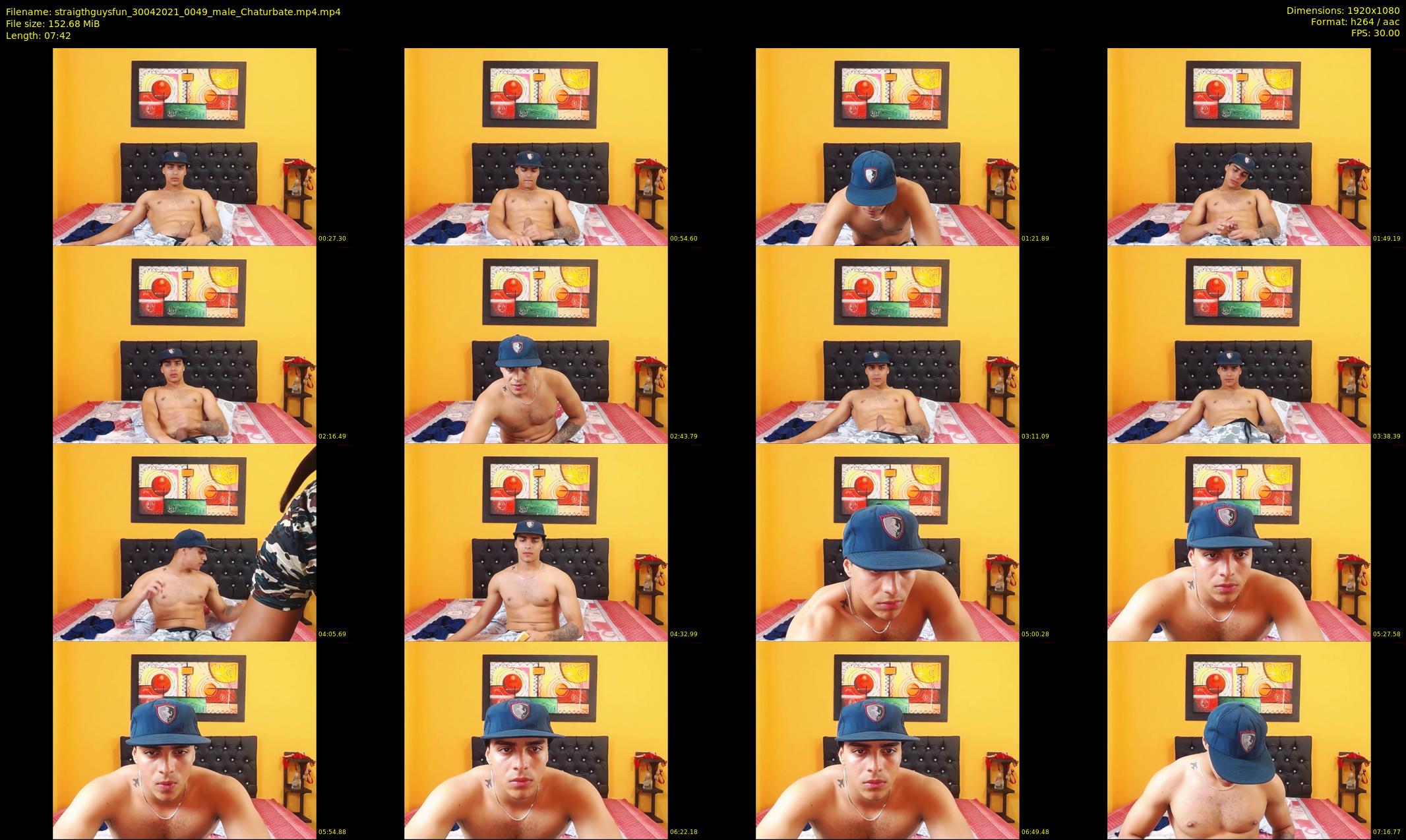 straigthguysfun — 8 minute Chaturbate male cam show recording, 1080p, Apr 30, 2021
