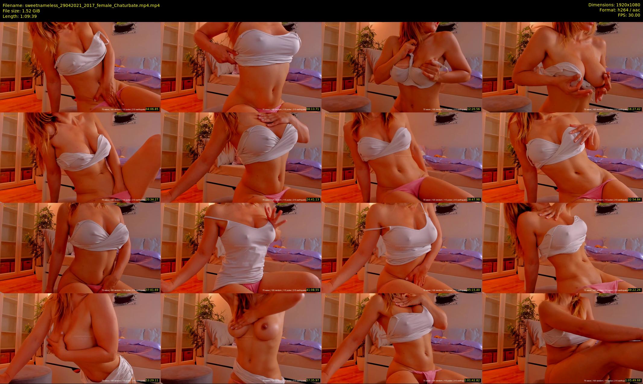 sweetnameless — 70 minute Chaturbate couple cam show recording, 1080p, Apr 29, 2021