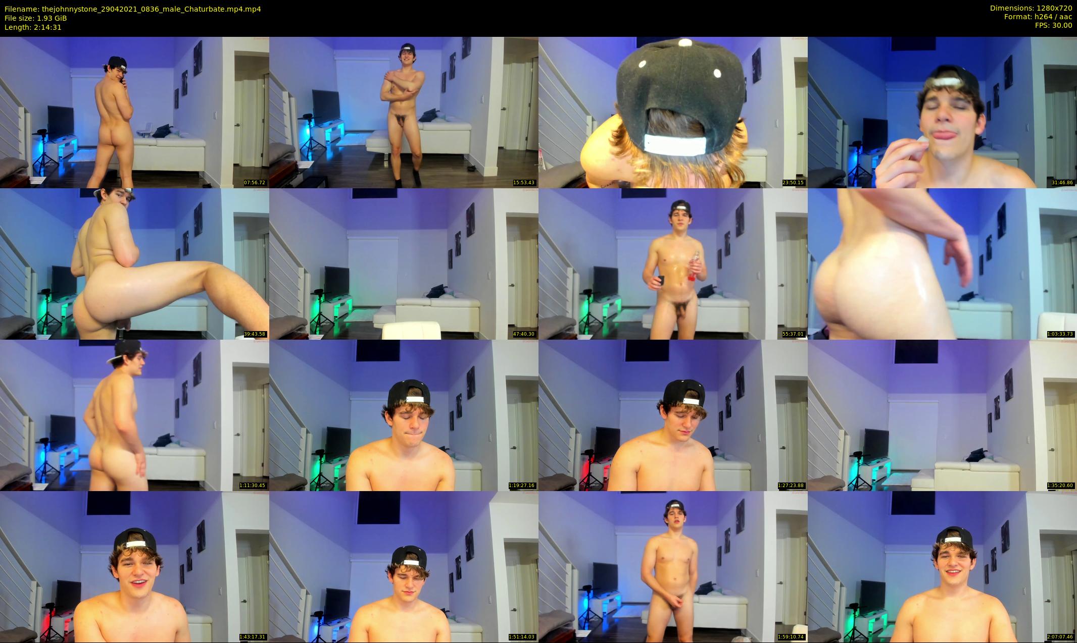 thejohnnystone — 135 minute Chaturbate male cam show recording, 720p, Apr 29, 2021
