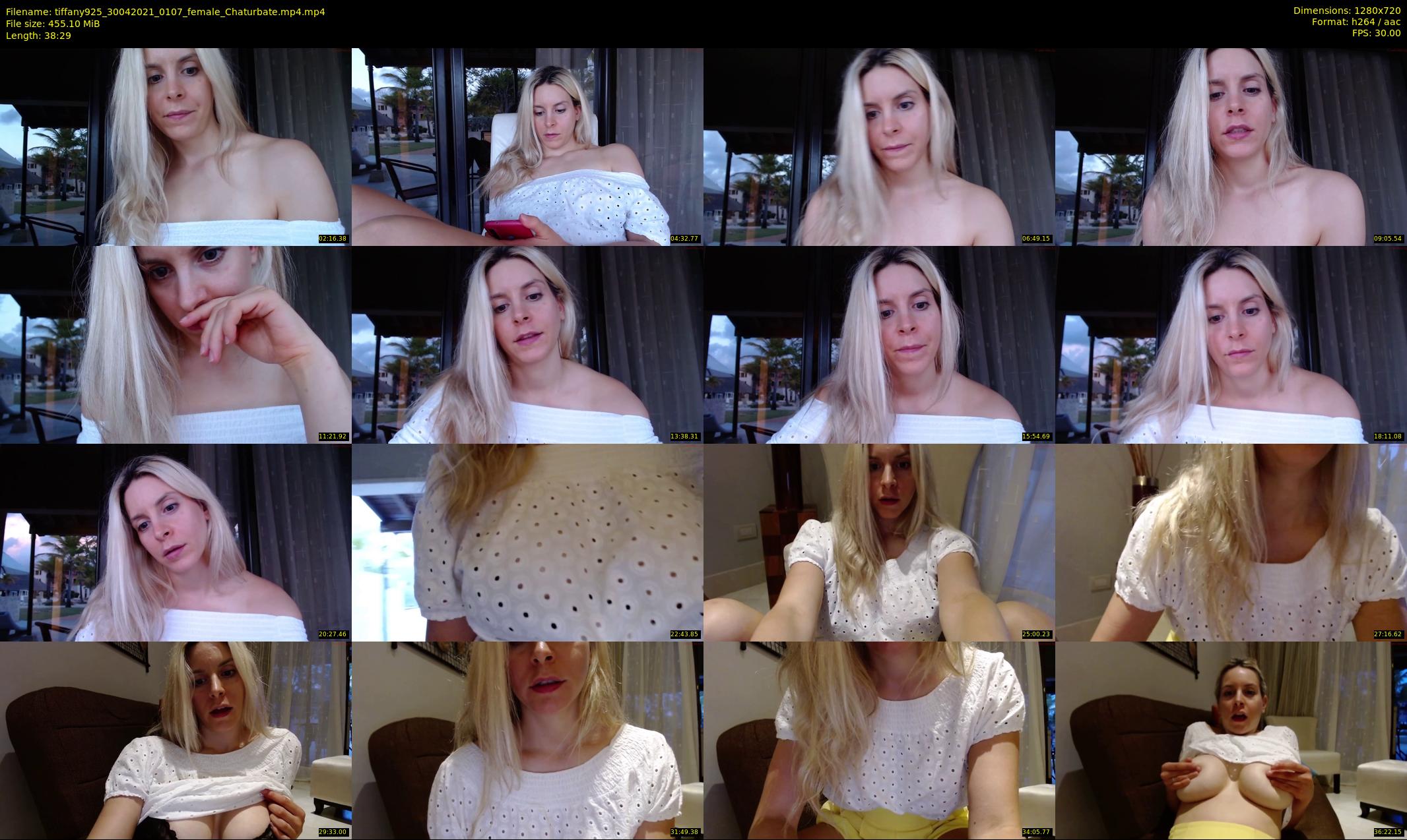 tiffany925 — 39 minute Chaturbate female cam show recording, 720p, Apr 30, 2021
