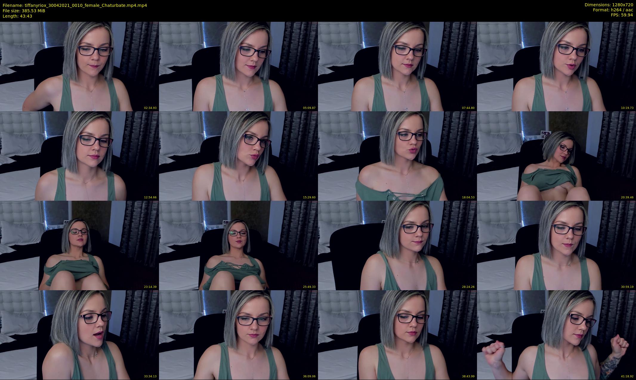 tiffanyriox — 44 minute Chaturbate female cam show recording, 720p, Apr 30, 2021