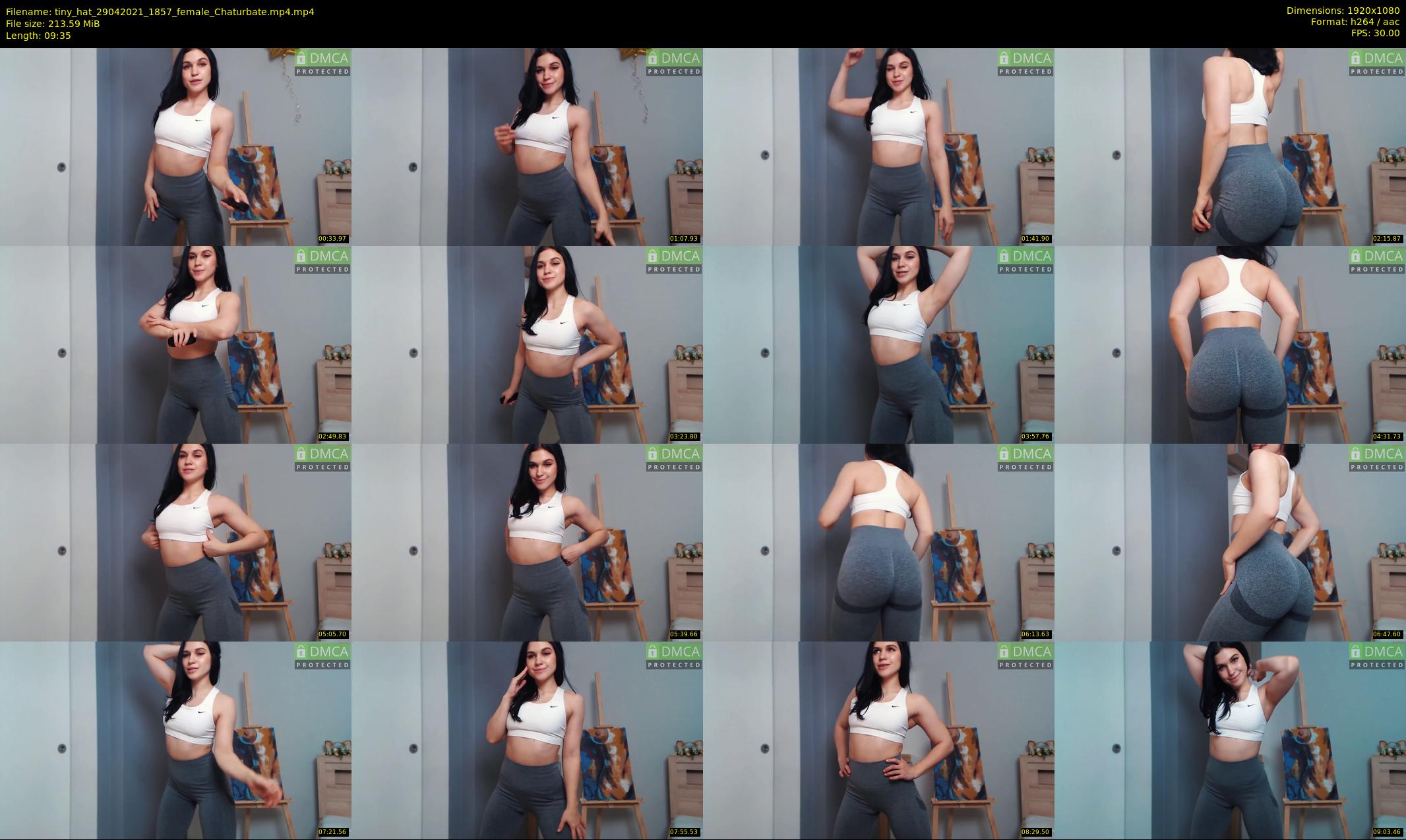 tiny_hat — 10 minute Chaturbate female cam show recording, 1080p, Apr 29, 2021