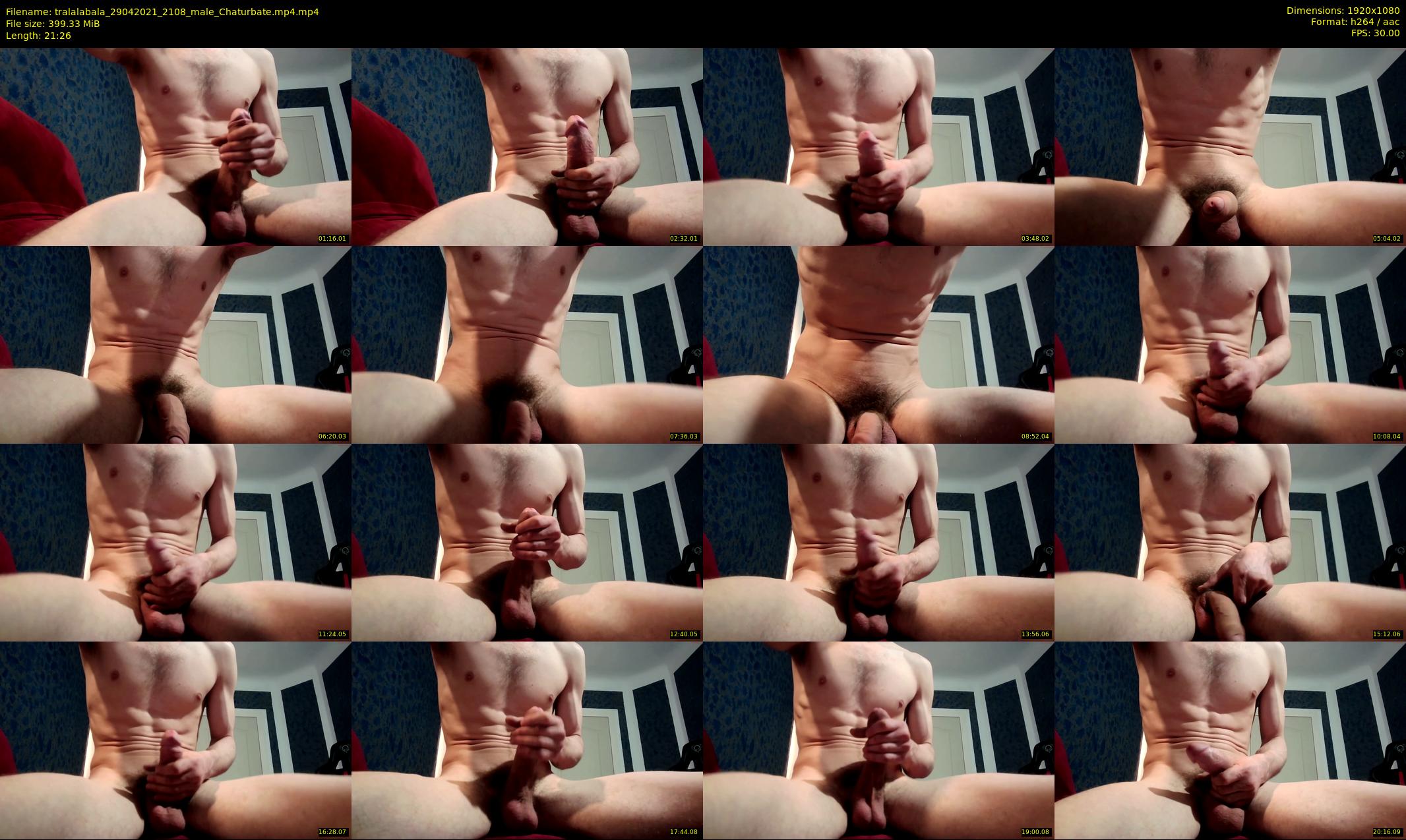 tralalabala — 22 minute Chaturbate male cam show recording, 1080p, Apr 29, 2021