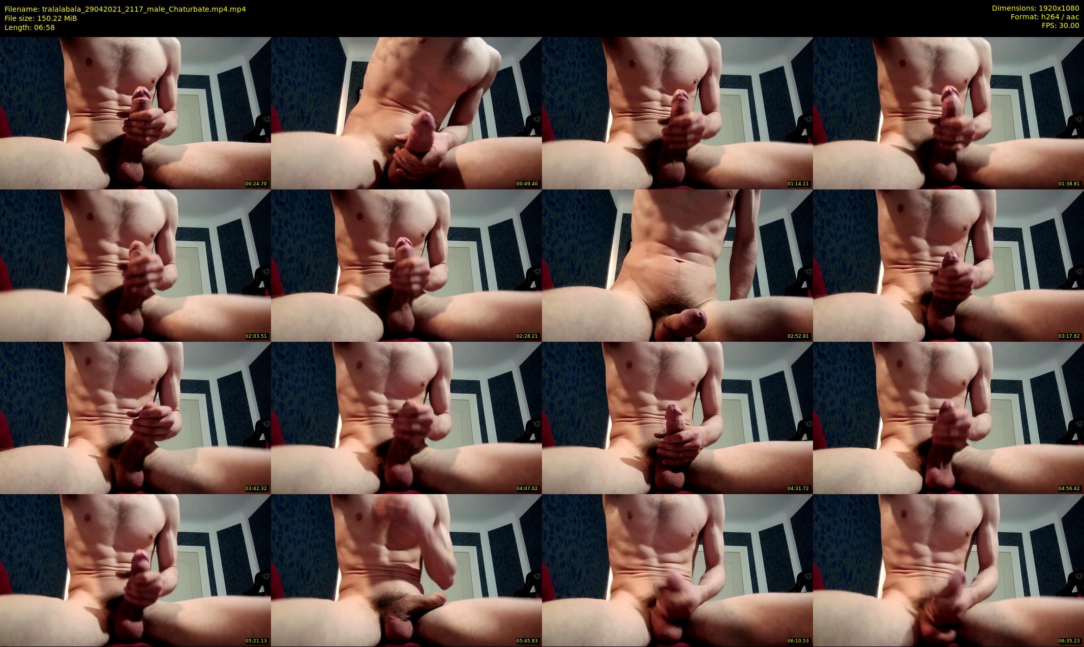 tralalabala — 7 minute Chaturbate male cam show recording, 1080p, Apr 29, 2021