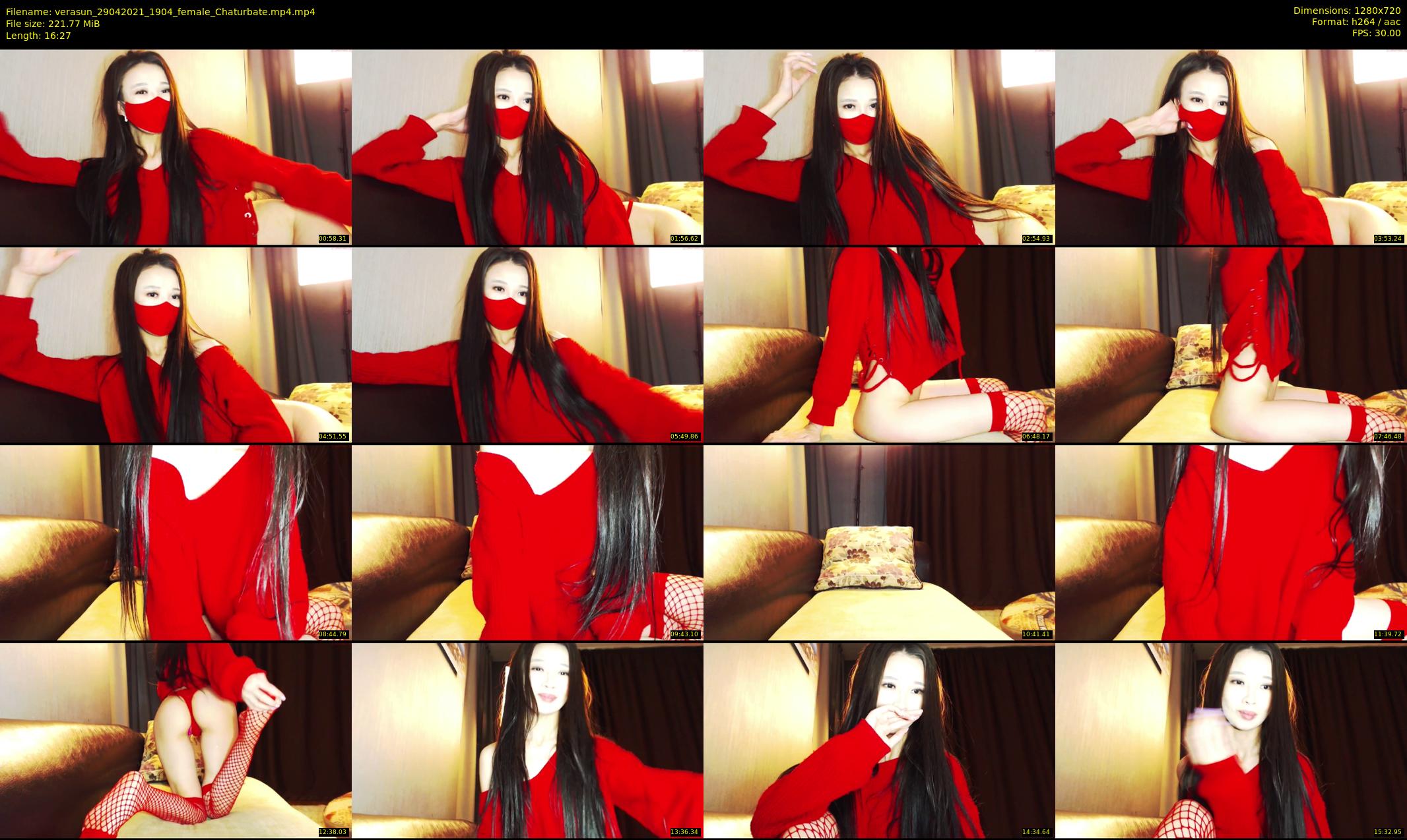verasun — 17 minute Chaturbate female cam show recording, 720p, Apr 29, 2021