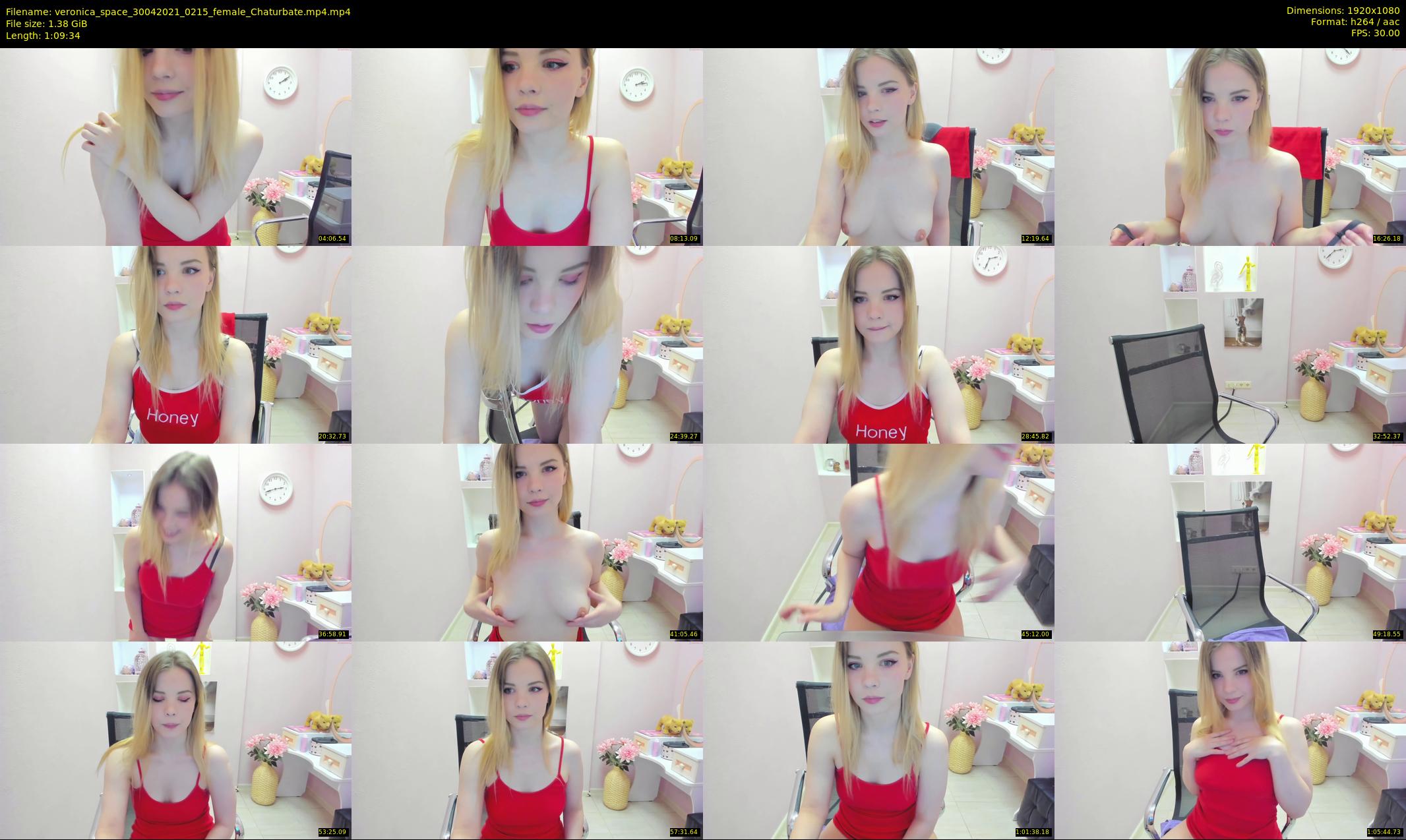veronica_space — 70 minute Chaturbate female cam show recording, 1080p, Apr 30, 2021