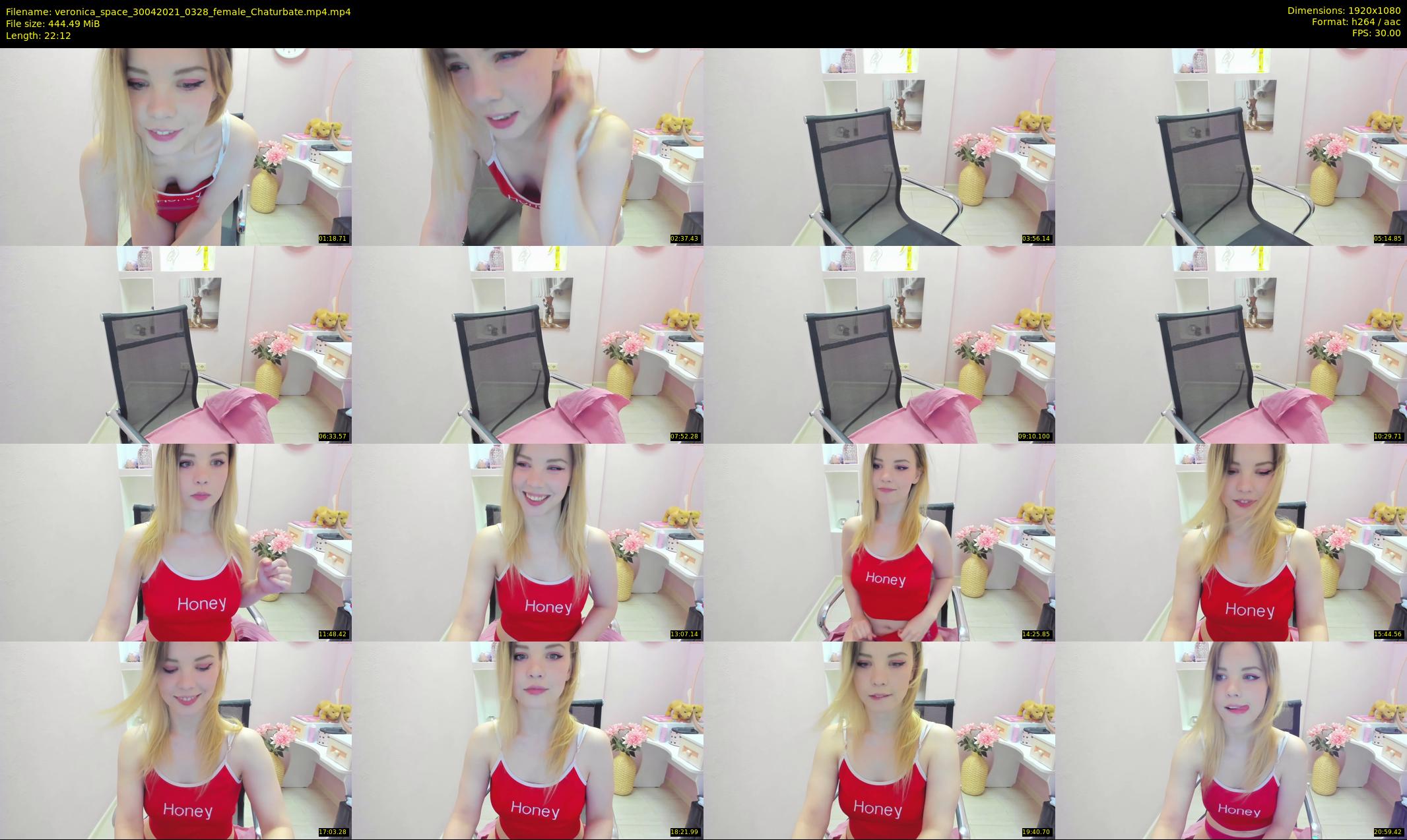 veronica_space — 23 minute Chaturbate female cam show recording, 1080p, Apr 30, 2021