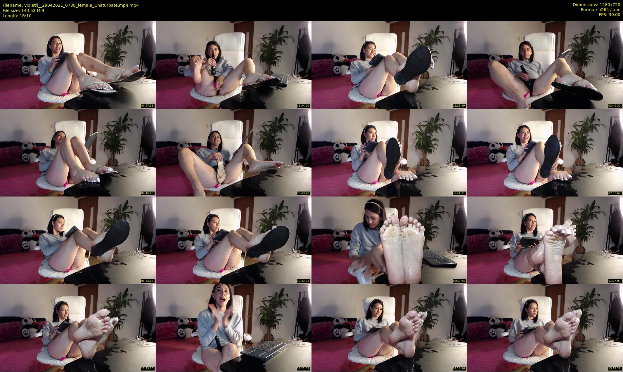 violetli_ — 17 minute Chaturbate female cam show recording, 720p, Apr 29, 2021