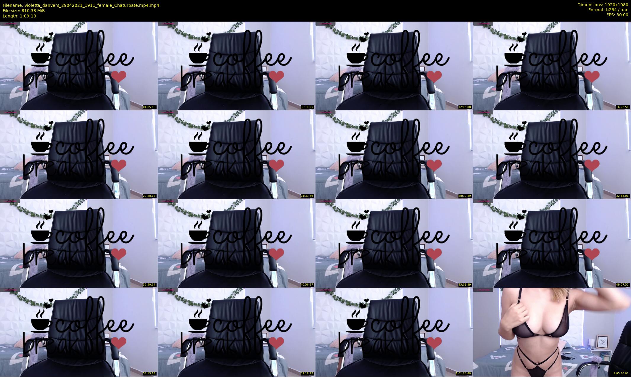 violetta_danvers — 70 minute Chaturbate female cam show recording, 1080p, Apr 29, 2021