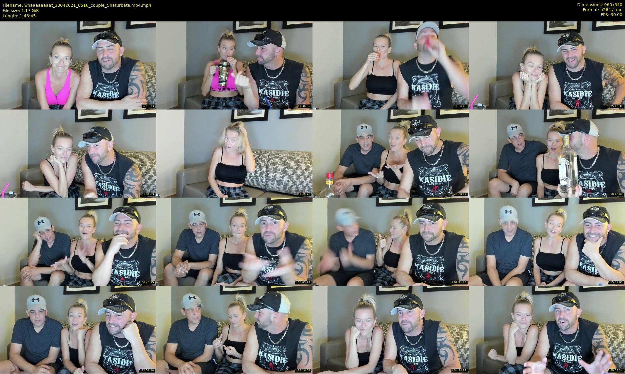whaaaaaaaat — 107 minute Chaturbate couple cam show recording, 480p, Apr 30, 2021