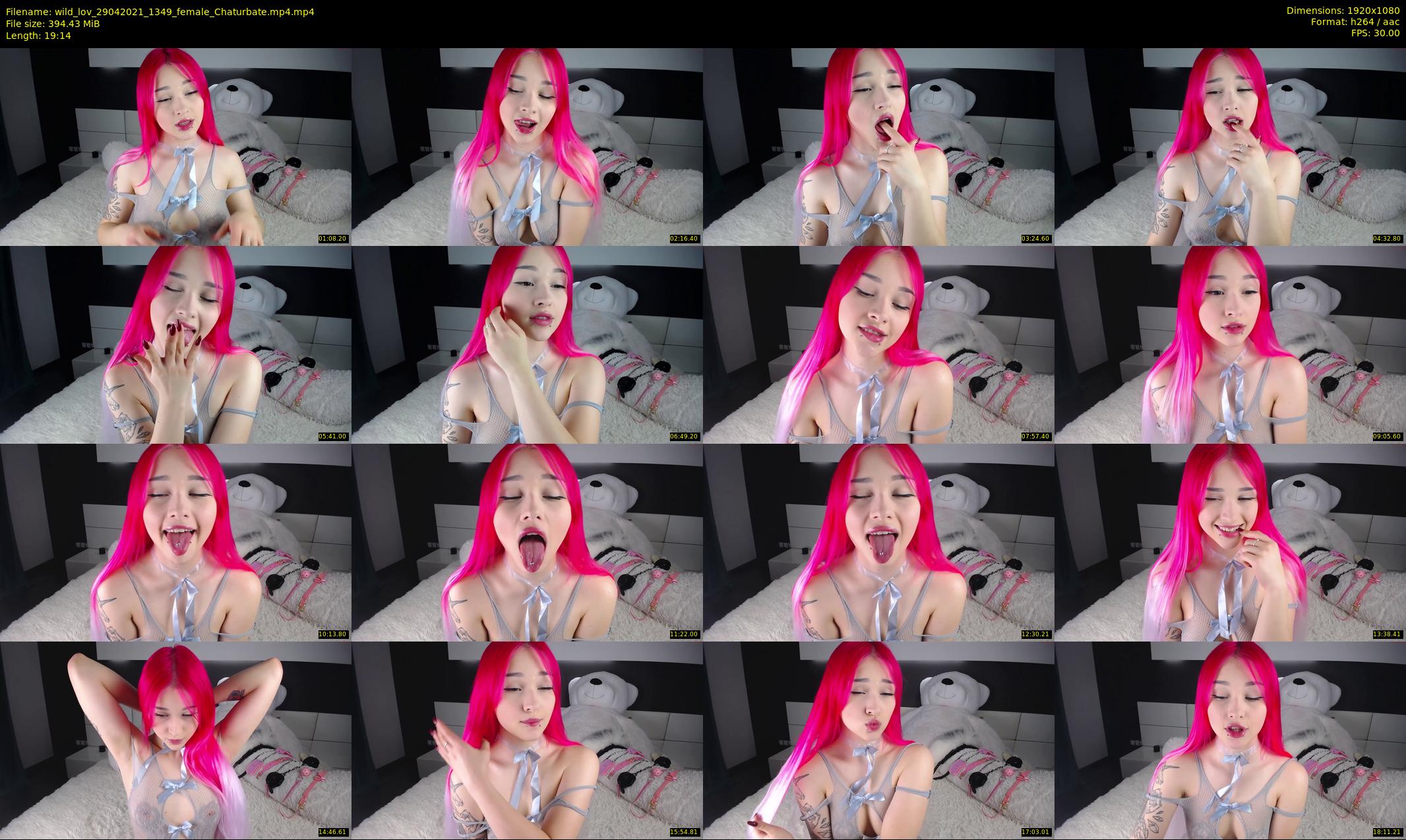 wild_lov — 20 minute Chaturbate female cam show recording, 1080p, Apr 29, 2021