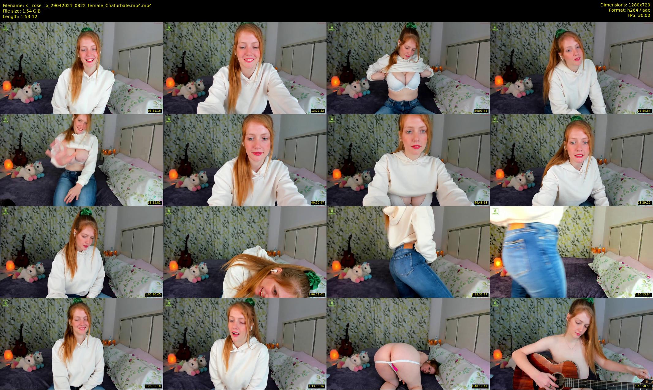 x__rose__x — 114 minute Chaturbate female cam show recording, 720p, Apr 29, 2021