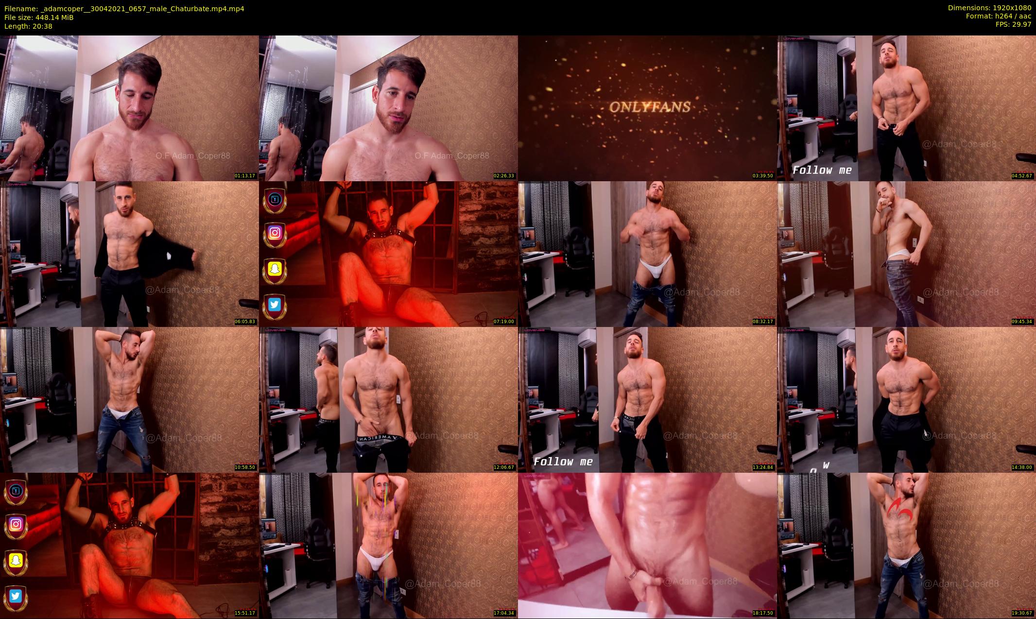 _adamcoper_ — 21 minute Chaturbate male cam show recording, 1080p, Apr 30, 2021