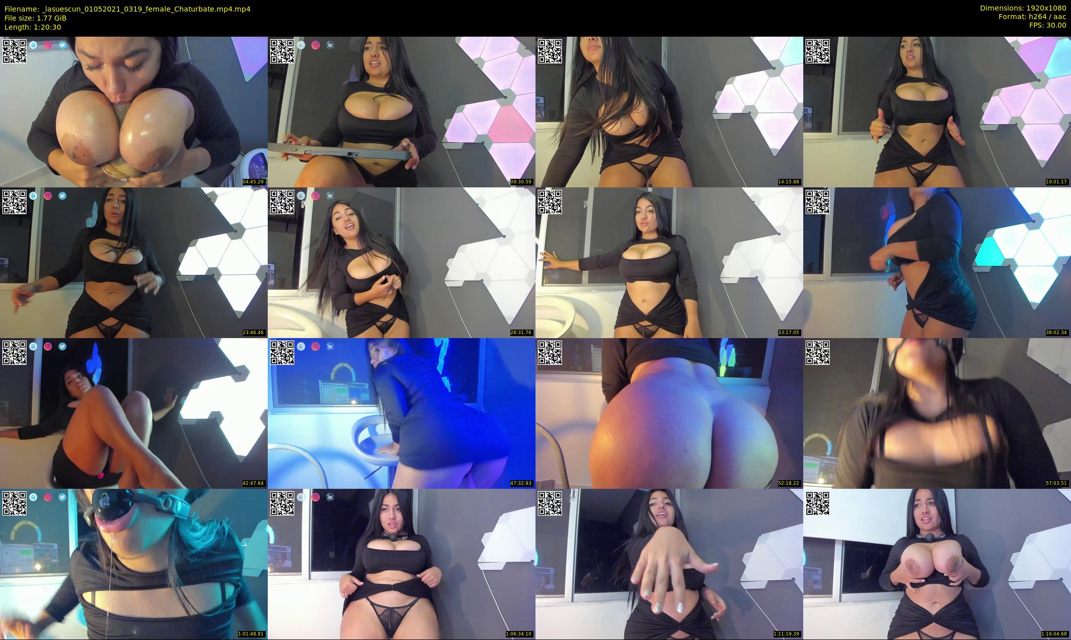 _lasuescun — 81 minute Chaturbate female cam show recording, 1080p, May 1, 2021
