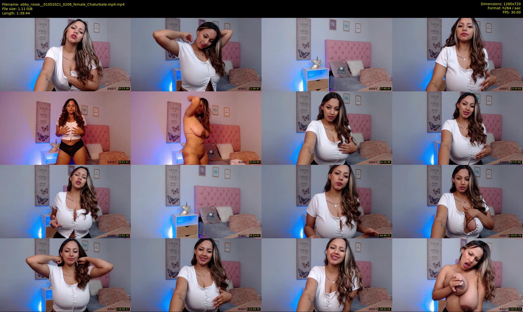 abby_rosse_ — 100 minute Chaturbate female cam show recording, 720p, May 1, 2021