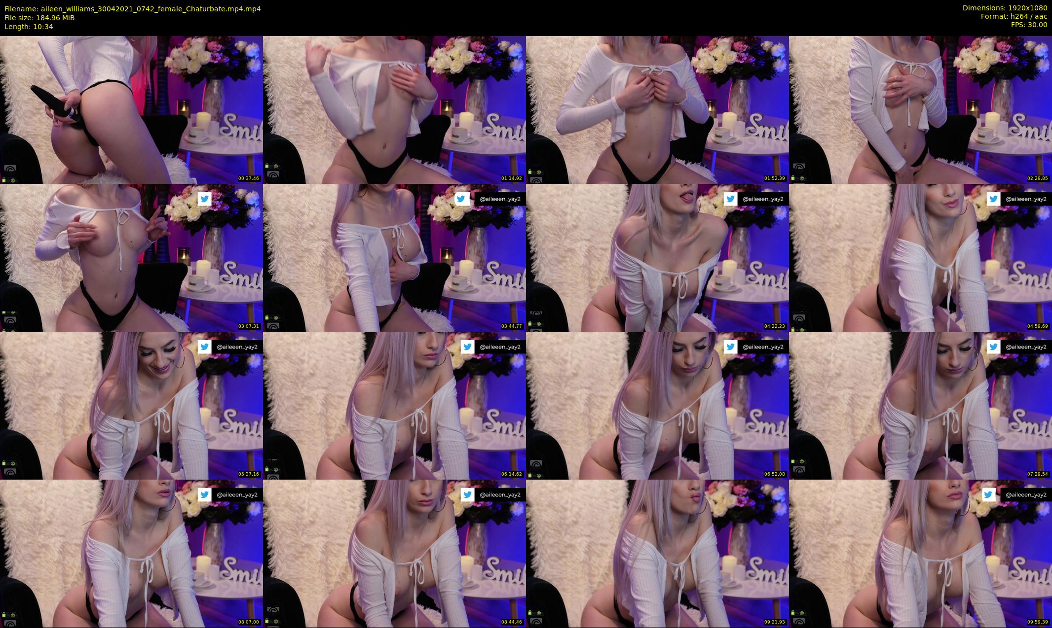 aileen_williams — 11 minute Chaturbate female cam show recording, 1080p, Apr 30, 2021